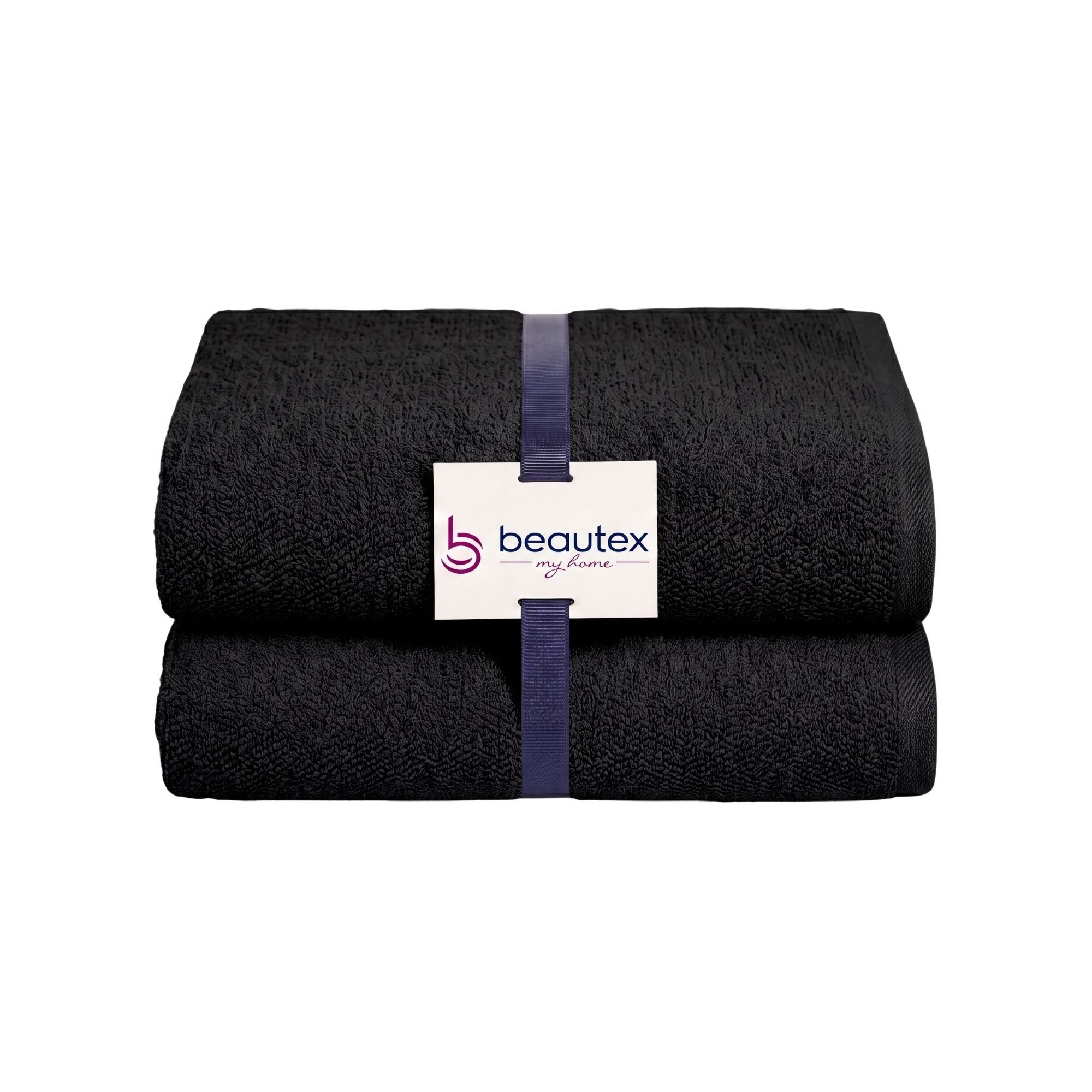 Beautex Handtuch Set, Premium Frottier Sets, 100% Baumwolle 550g/m², Multischlaufen-Optik, Frottier, saugstark, weich, flusenfrei, schnelltrocknend, schadstoffgeprüft