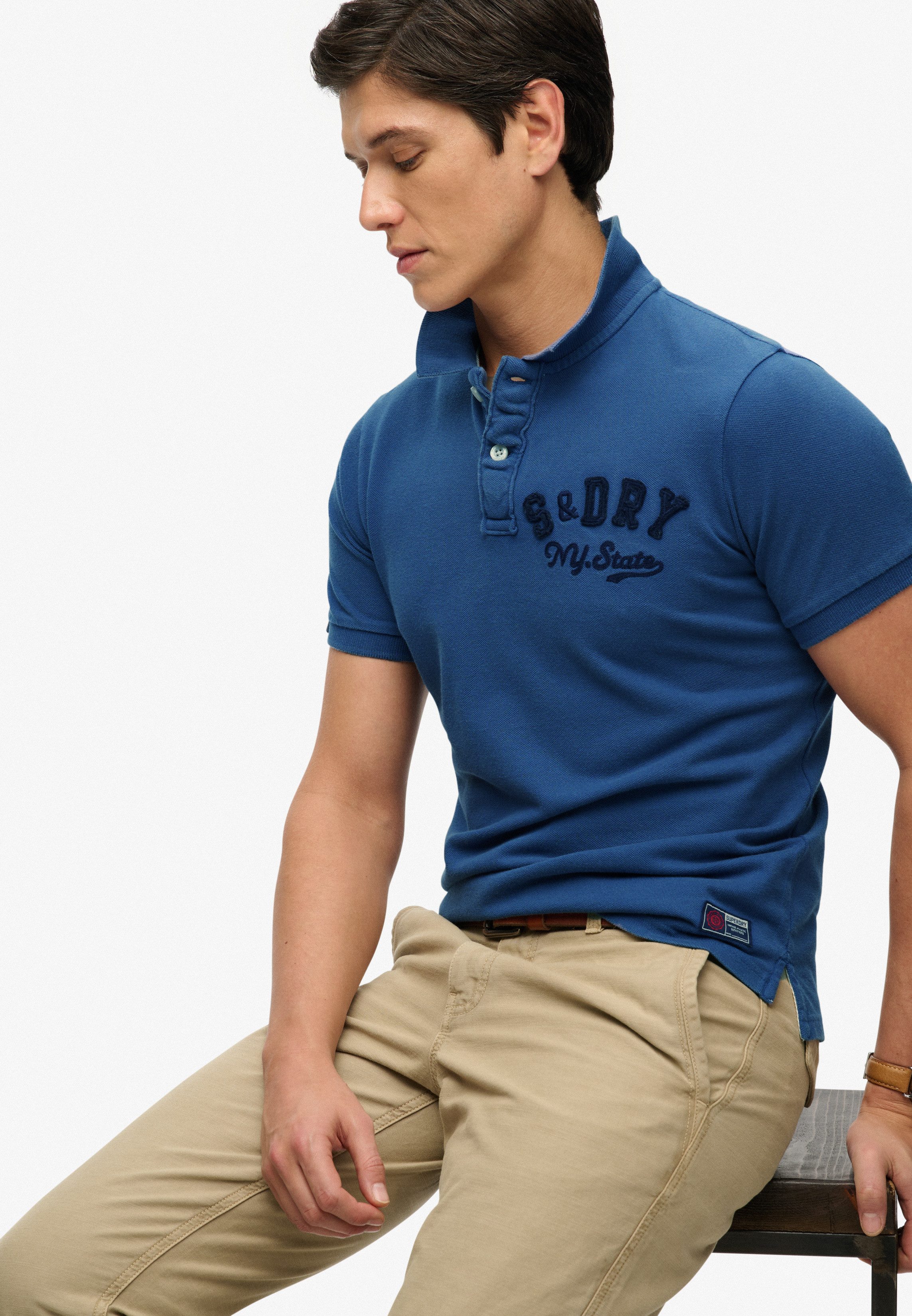 Superdry Poloshirt VINTAGE ATHLETIC POLO günstig online kaufen