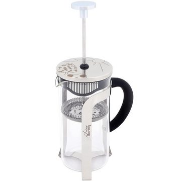 ANY MORNING French Press Kanne Any Morning FY450 French Press Kaffeebereiter, 600 Ml, Silber