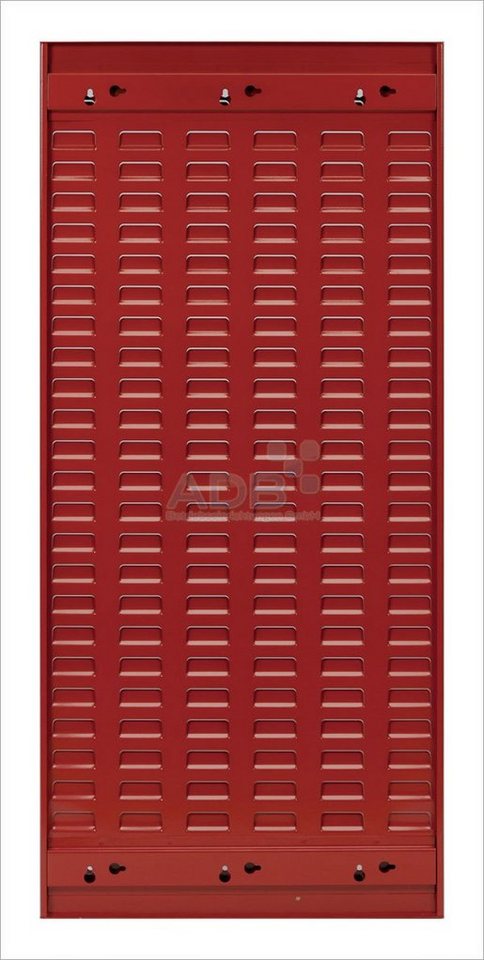Thumbnail - PROREGAL® Werkzeughalter Orthogonale Schlitzplatte, HxB 49,3x45,6cm, Grau