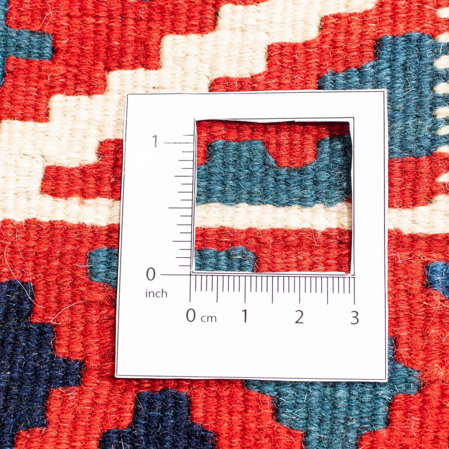 Wollteppich Kelim - - - x 6 morgenland, Höhe: Einzelstück Oriental 100 cm quadratisch, 103 mehrfarbig, quadratisch Wohnzimmer, mm