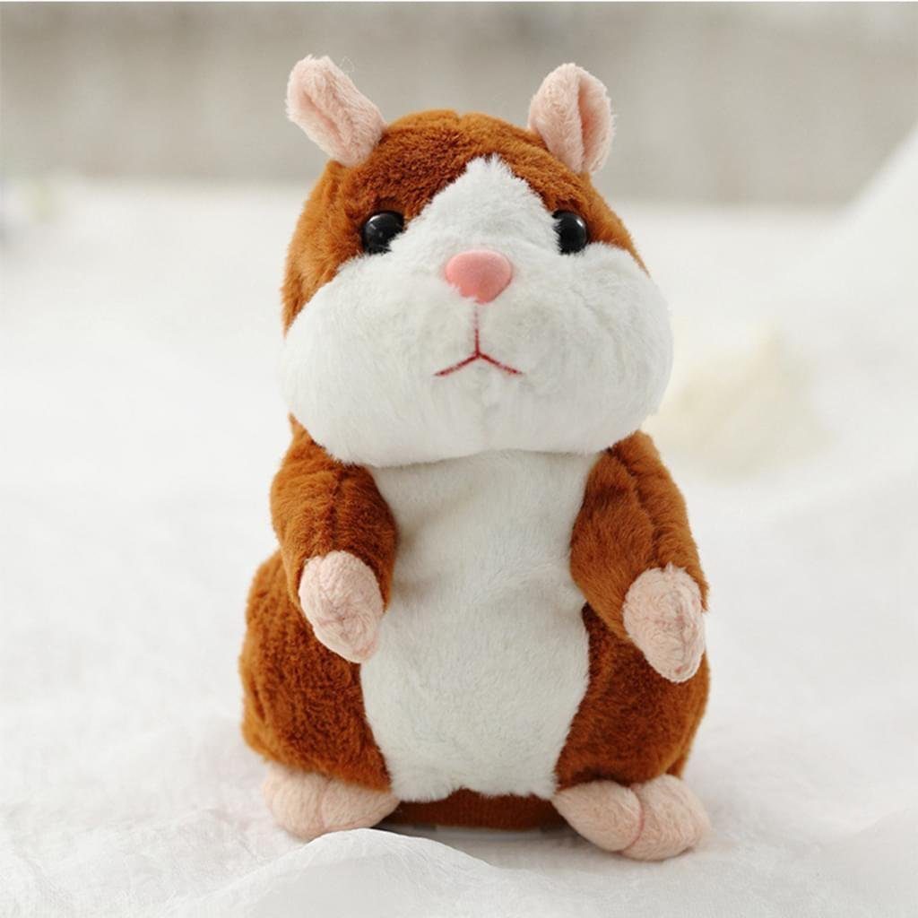 Sprechende Hamster Plüsch Elektrisches Spielzeug Kuscheltier Kinder Fun Maus Toy 