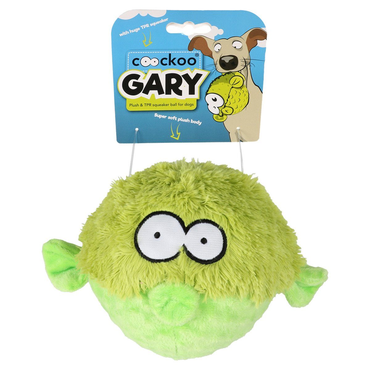 Coockoo Tierkuscheltier Hundespielzeug Gary limone günstig online kaufen