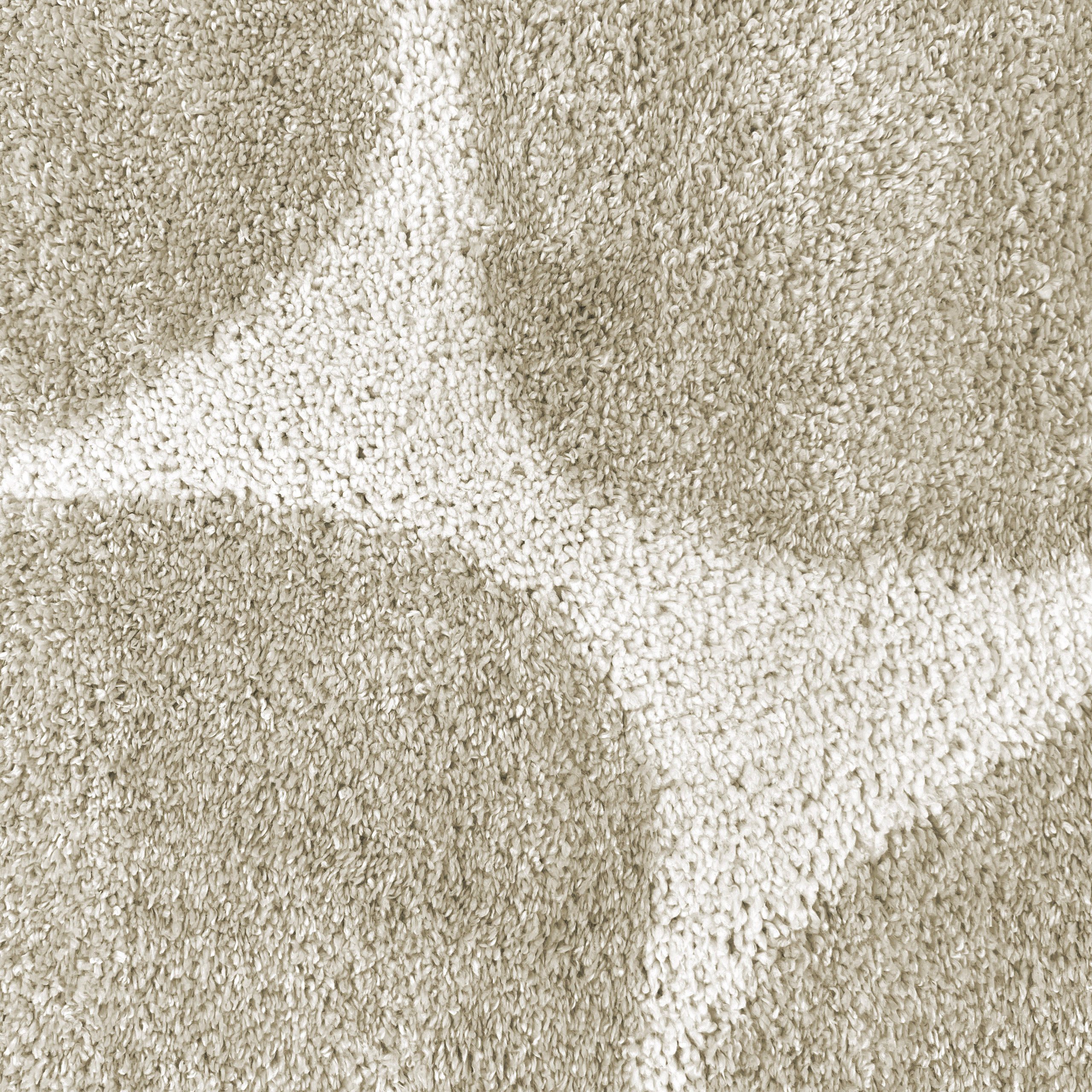 TeppichHome24 Teppich Moderner Hochflor Teppich mit organischem Muster in C günstig online kaufen