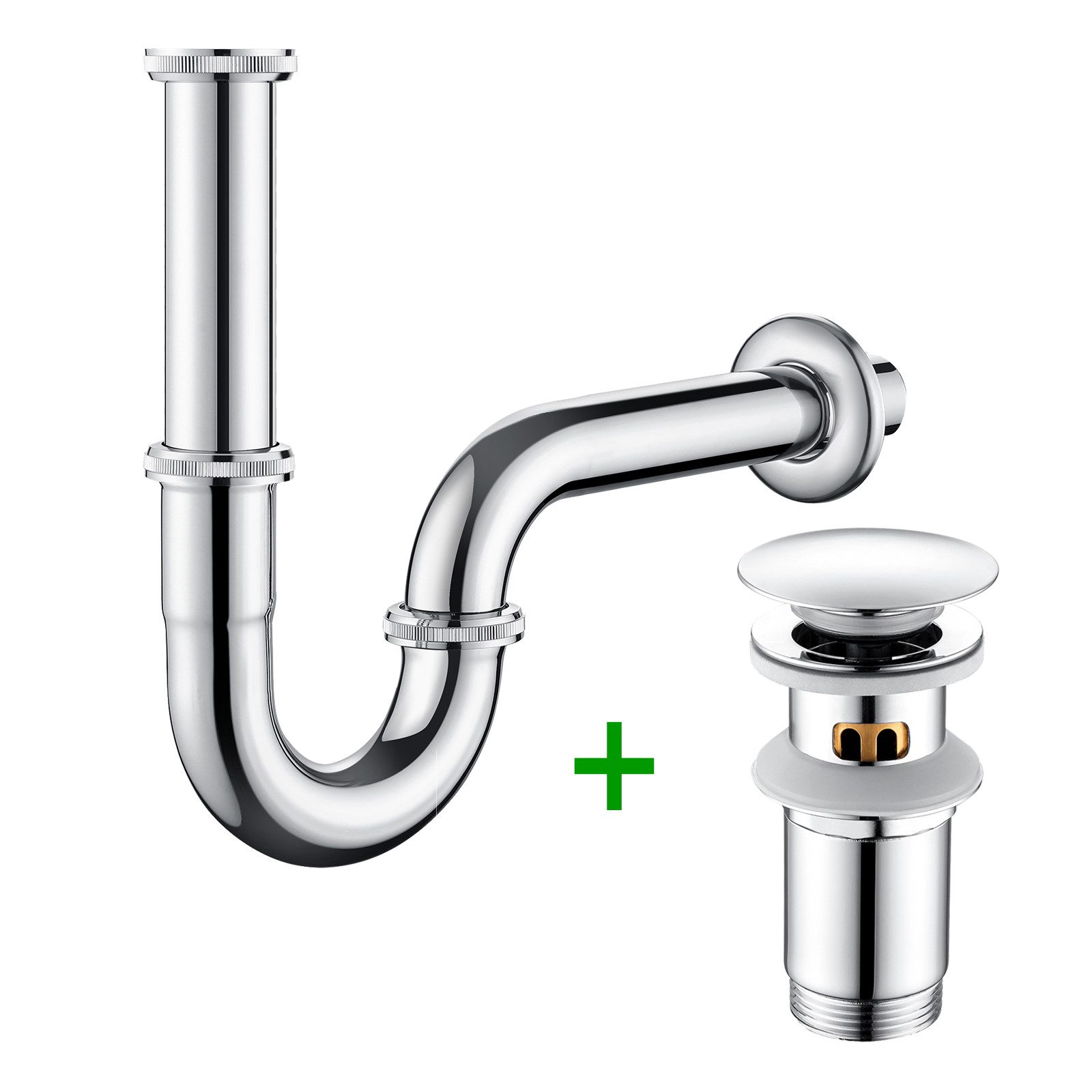 Auralum Max Siphon Waschbecken Ablaufgarnitur mit günstig online kaufen