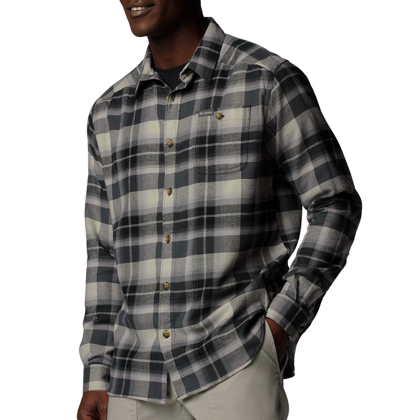 Columbia Outdoorhemd Cornell Woods™ Flannel Long Sleeve Shirt mit Brusttasche