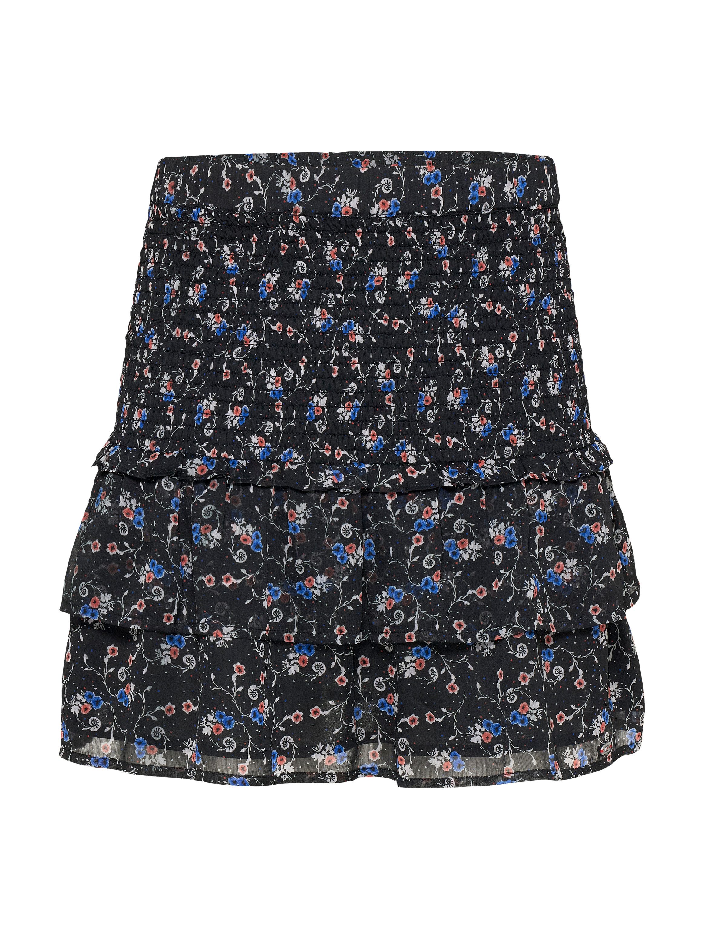Tommy Jeans Rüschenrock TJW RUCHED AOP SKIRT mit Rüschen, allover Print
