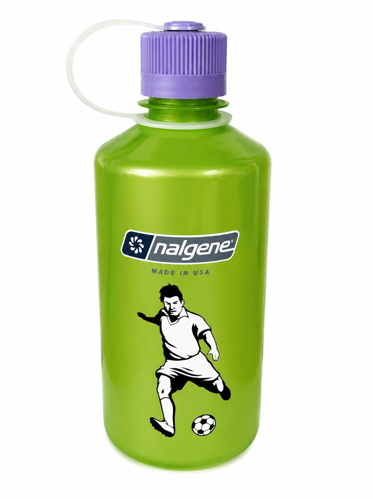 Nalgene Trinkflasche Trinkflasche 'EH' - "Fussball" 1 L, verschiedene Farben, Hochwertige Nalgene Trinkflasche aus BPA-freiem Material