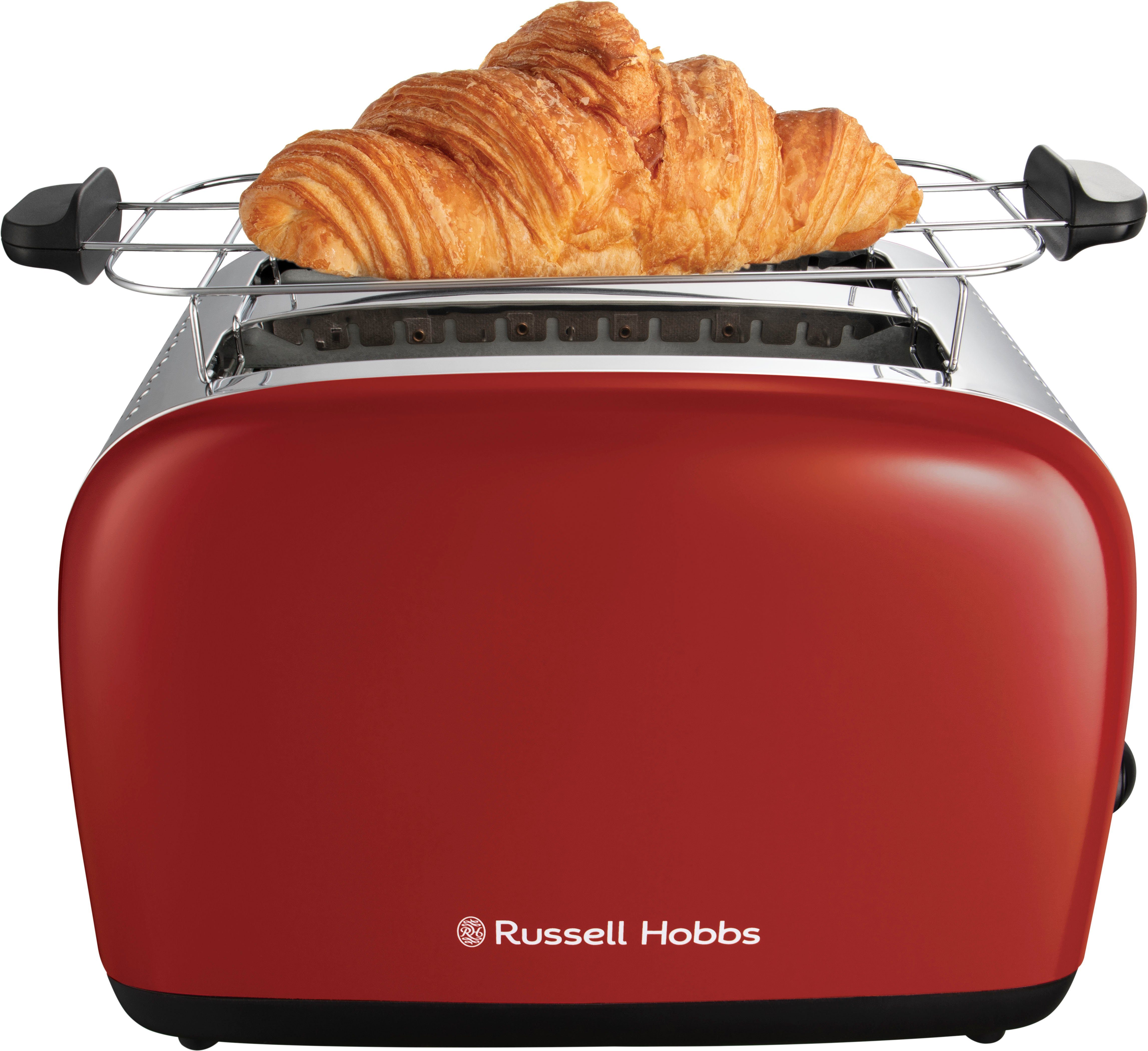 RUSSELL HOBBS Toaster Colours Plus 26554-56, 2 lange Schlitze, für 2 Scheiben, 1600 W
