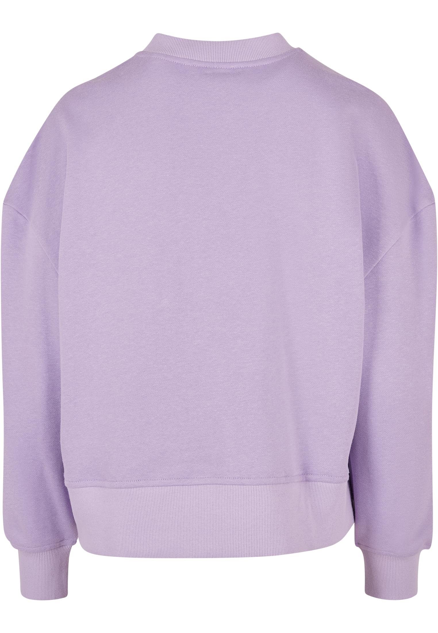 URBAN CLASSICS Sweater Urban Classics Damen Ladies Oversized Terry Crewneck günstig online kaufen