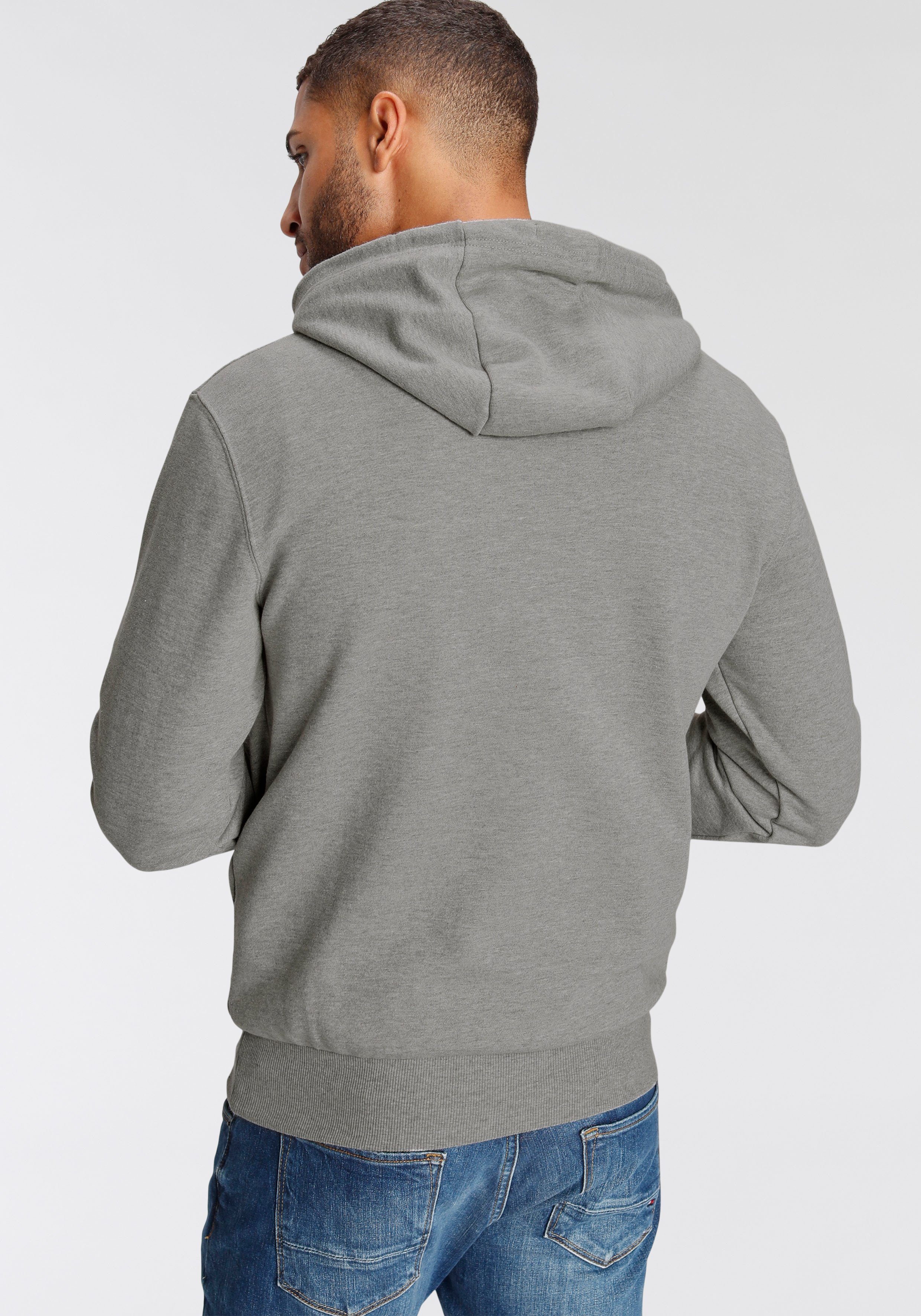 grau-meliert Kapuzensweatshirt Ellesse Hoody Primero OH