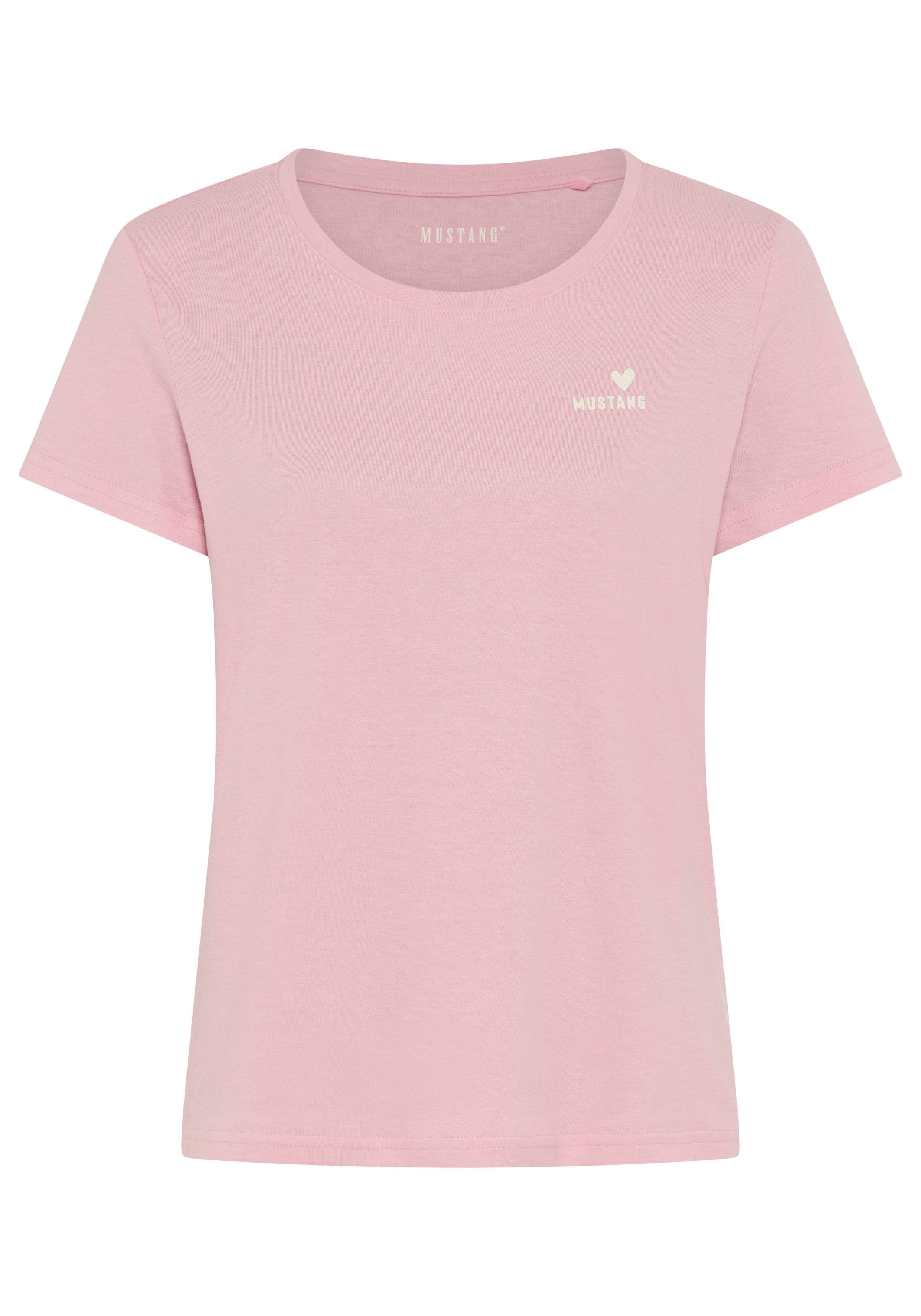 MUSTANG T-Shirt Trageangenehme Baumwollqualität günstig online kaufen