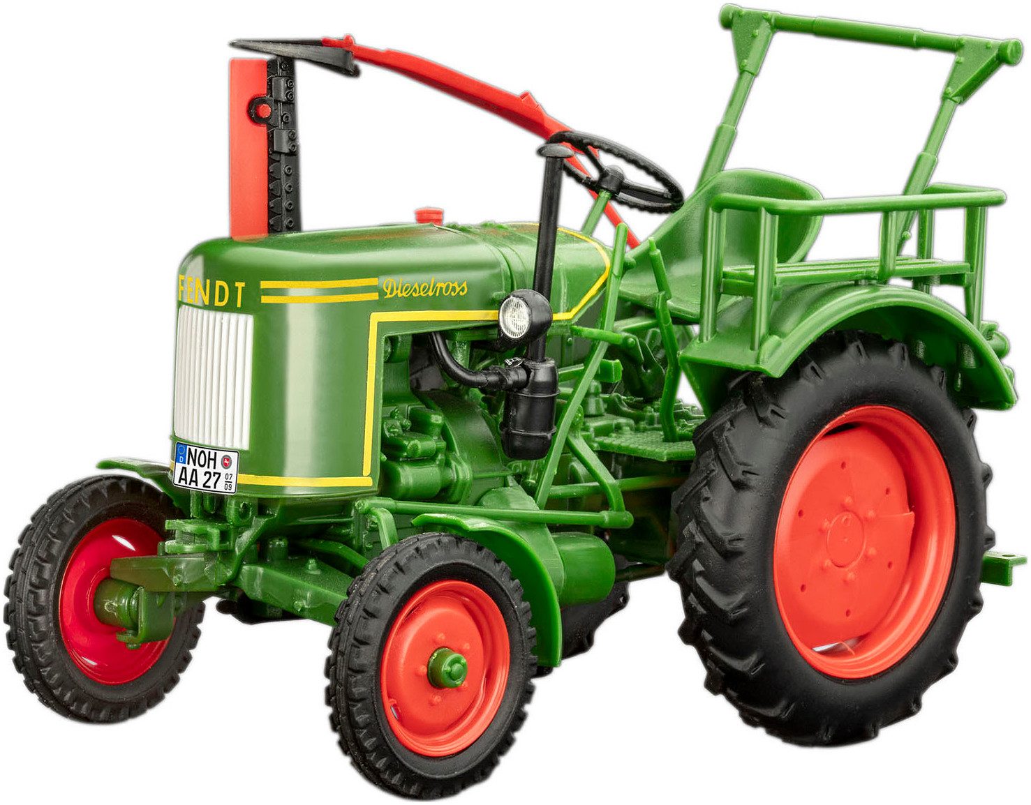 Revell® Modellbausatz Click System, Fendt F20 Dieselroß Traktor, Maßstab 1:24, Made in Europe