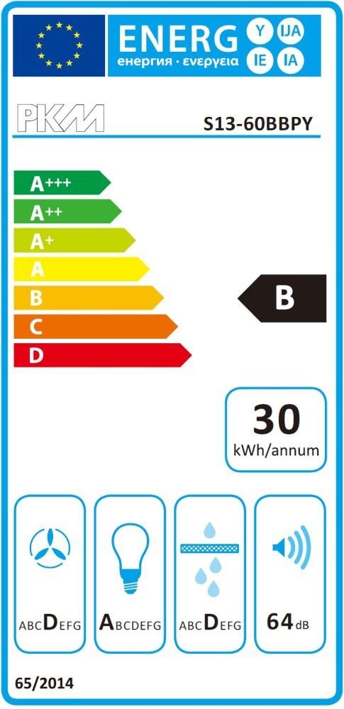 Energieeffizienzklasse: 