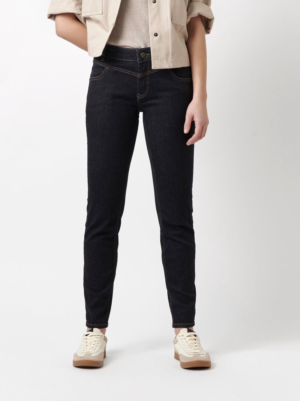ROSNER 5-Pocket-Jeans Antonia_045 (1-tlg) mit Hüftsattel vorne und hinten