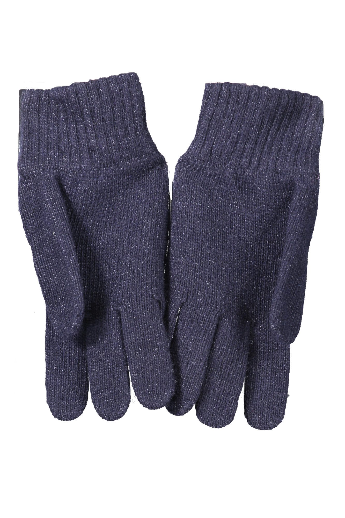 North Sails Strickhandschuhe Hochwertige Herrenhandschuhe in Blau mit stilvollem Logo-Design