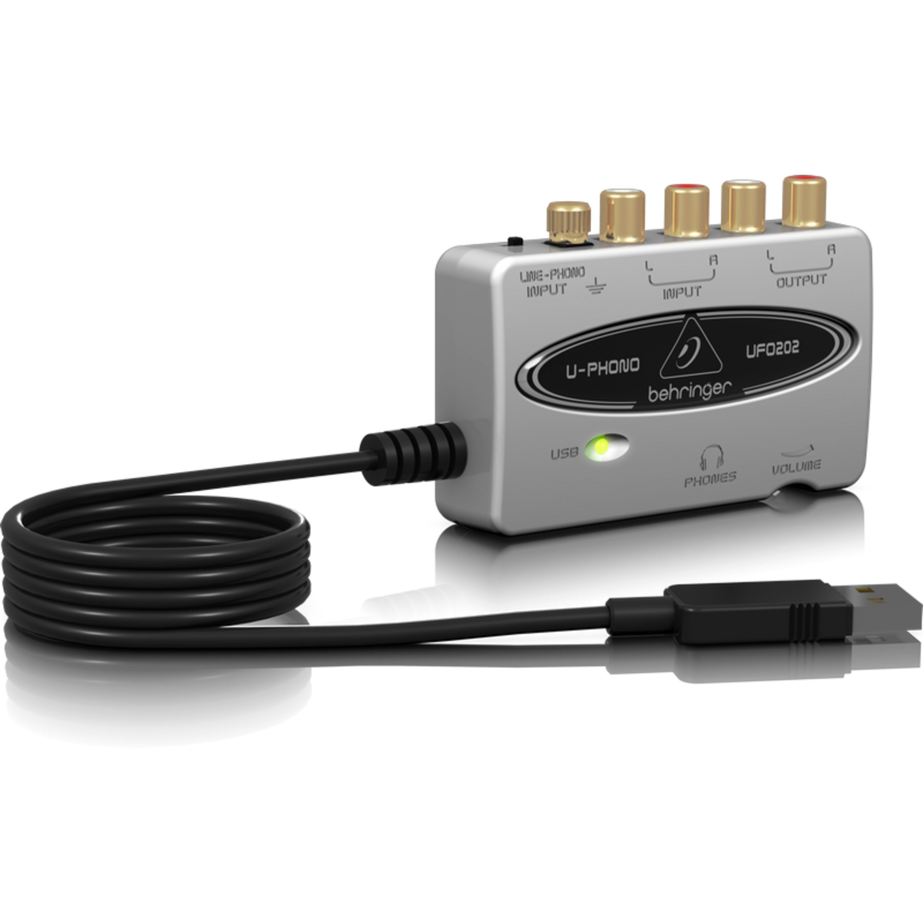 Behringer Digitales Aufnahmegerät (UFO202 - USB Interface)