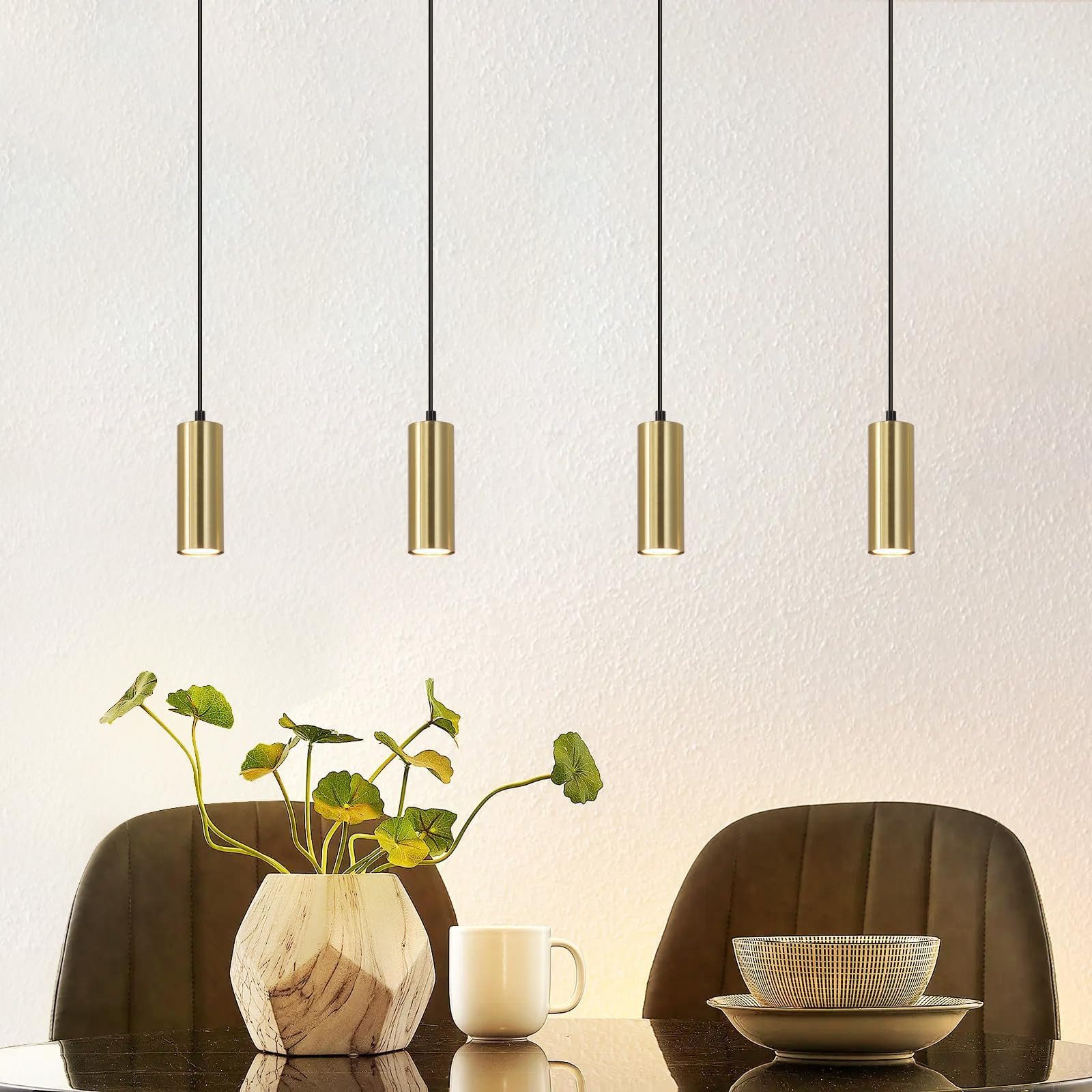 Nettlife Pendelleuchte Esstisch 4 Flammig GU10 günstig online kaufen