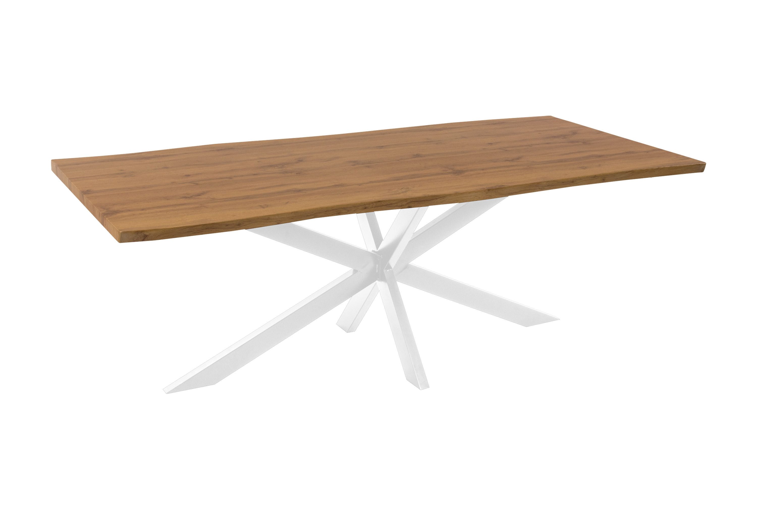 Loreno® Esstisch Josy, verschiedene Holz-Optik, Baumkante, günstig online kaufen