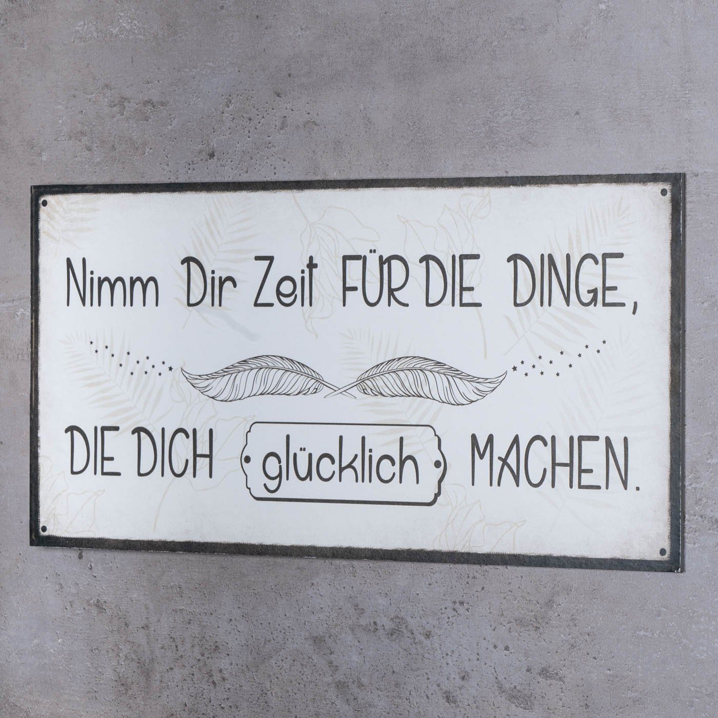 Levandeo® Wandbild, Wandbild 40x20cm Nimm dir günstig online kaufen