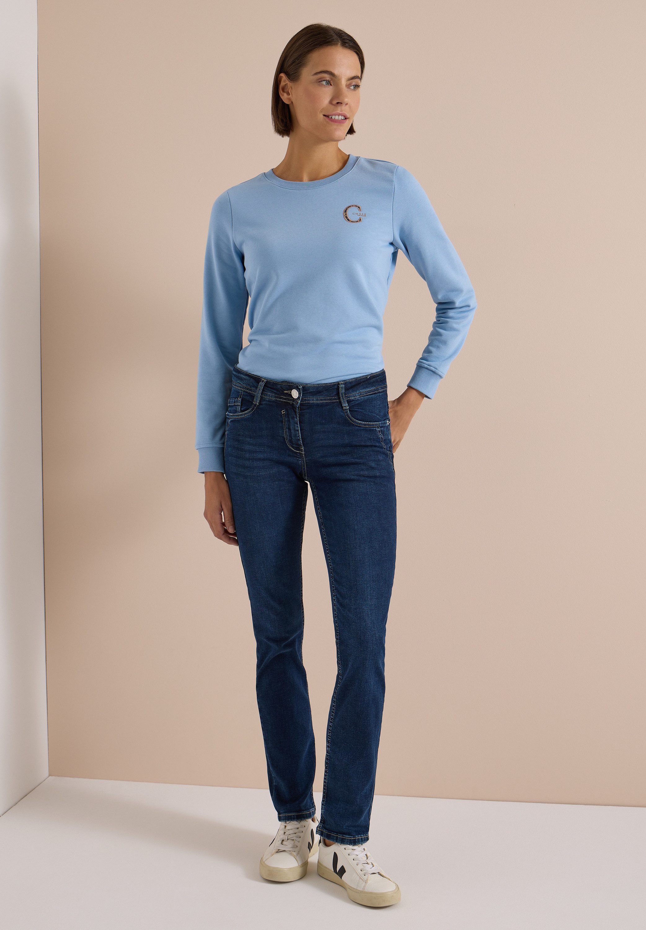 CECIL Comfort-fit-Jeans 5-Pocket-Style – Bild 4 von 5