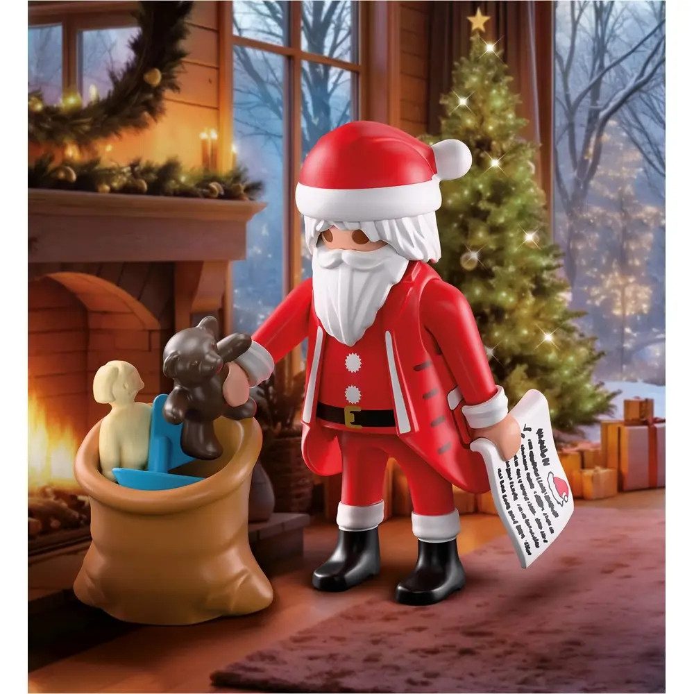 Playmobil® Actionfigur PLAYMOBIL 71883 Weihnachtsmann mit Wunschzettel – Bild 3 von 4