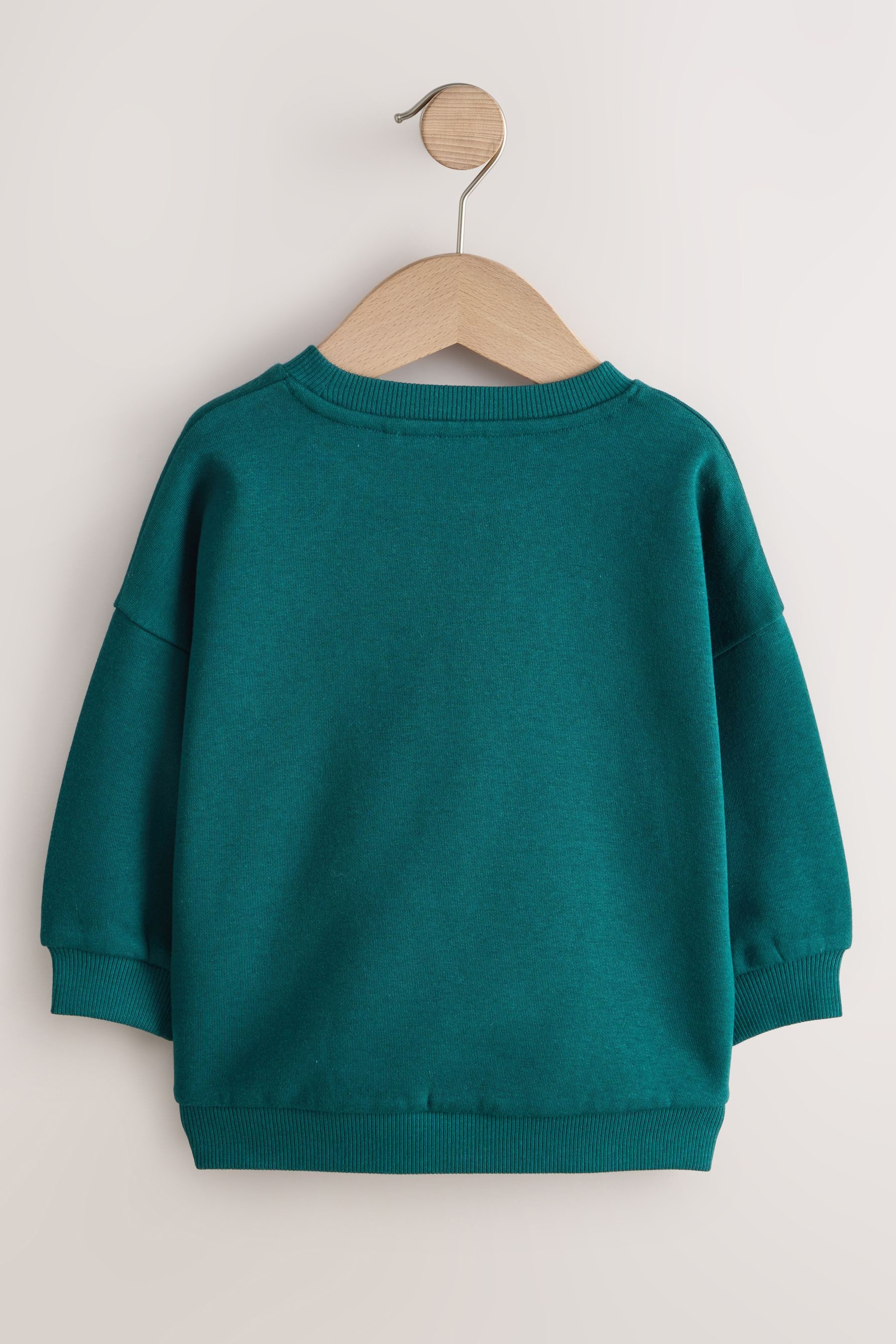 Next Sweater Sweatshirt mit Aufdruck (1-tlg)