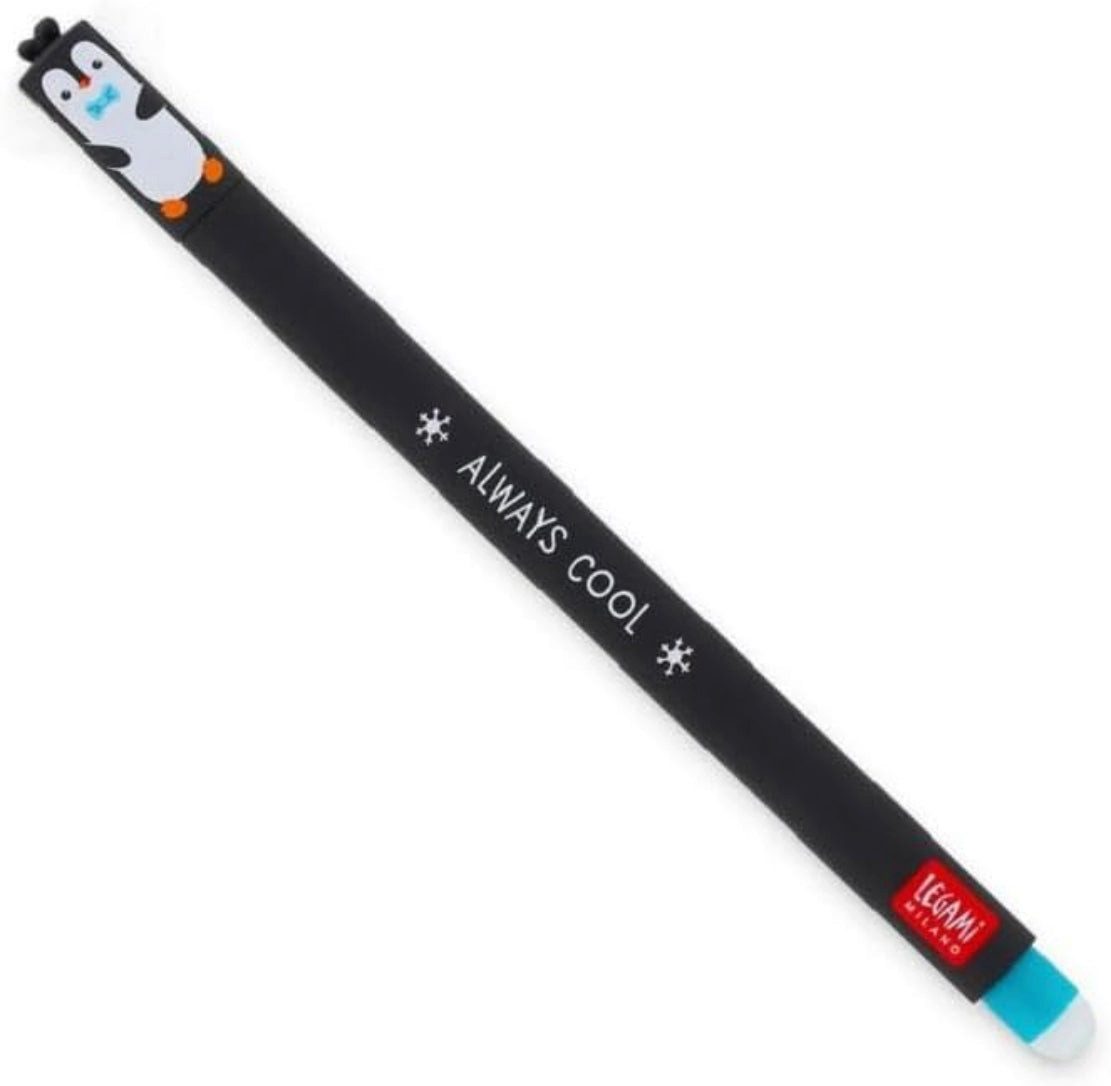 Legami Buntstift LEGAMI Erasable Gel Pen Löschbarer Gelstift – Penguin