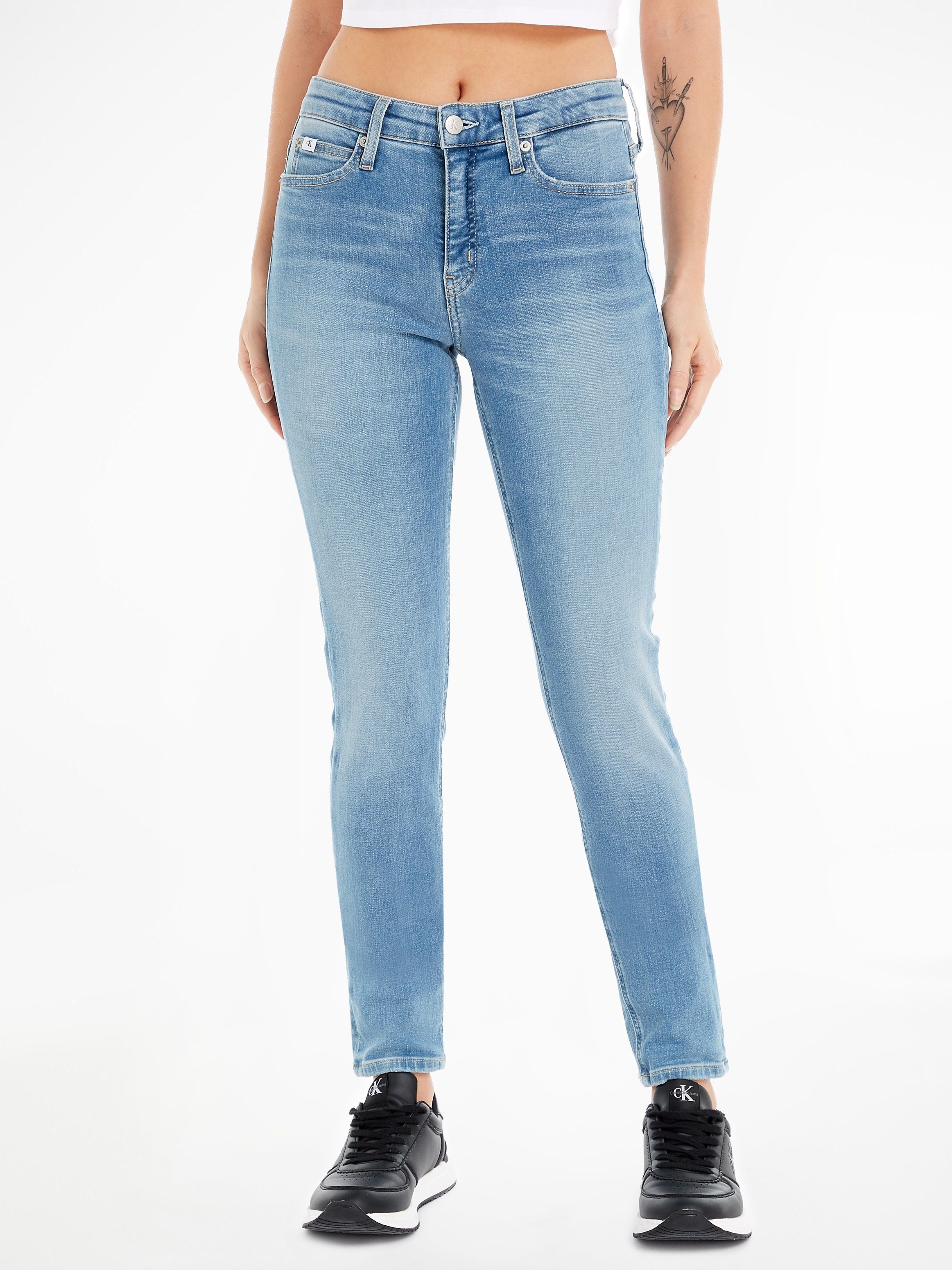 Calvin Klein Jeans Skinny-fit-Jeans MID RISE SKINNY