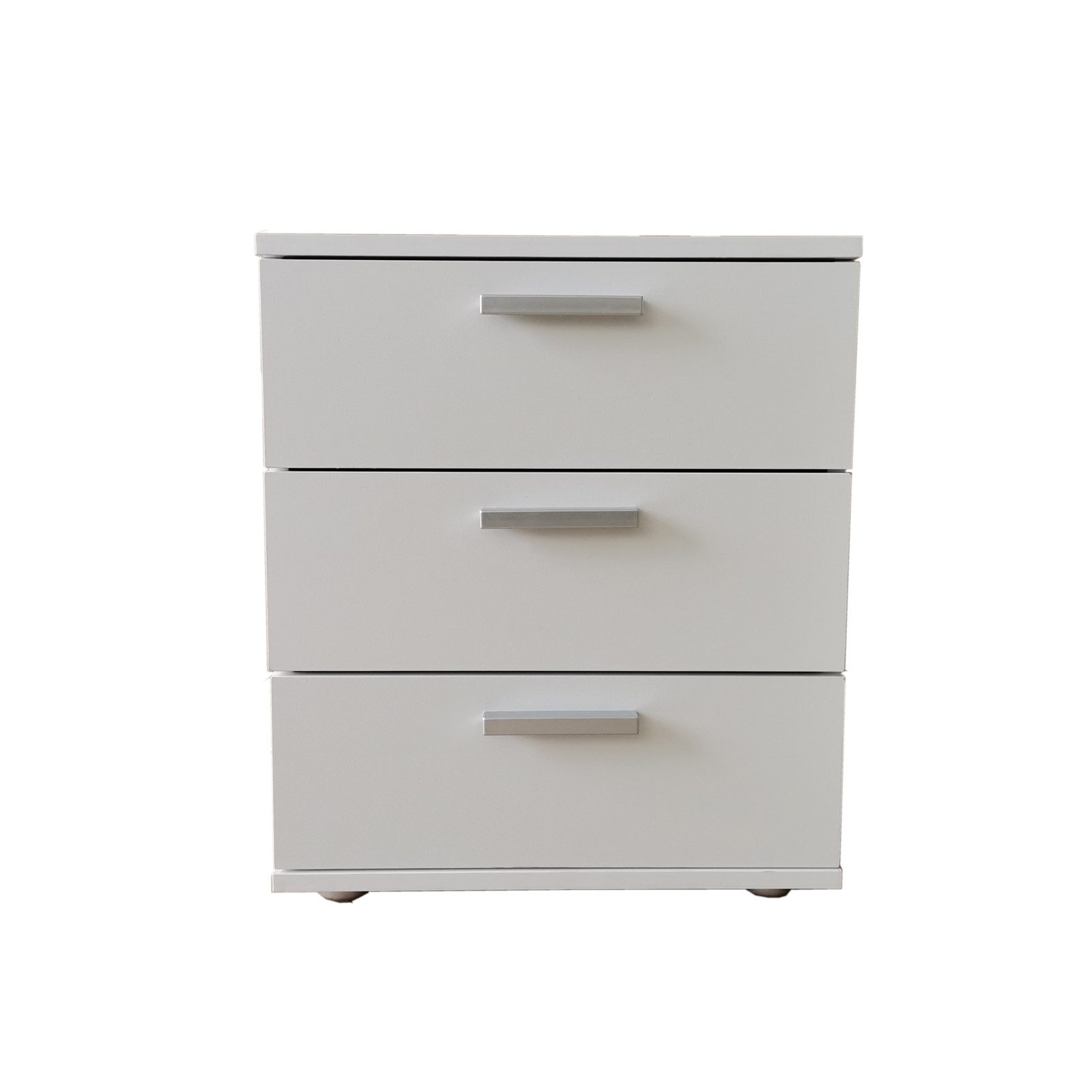 HTI-Line Nachtkommode Nachtschrank Nina mit 3 Schubladen (Stück, 1 St., 1 Nachtschrank), Nachttisch Nachtkommode Nachtkonsole