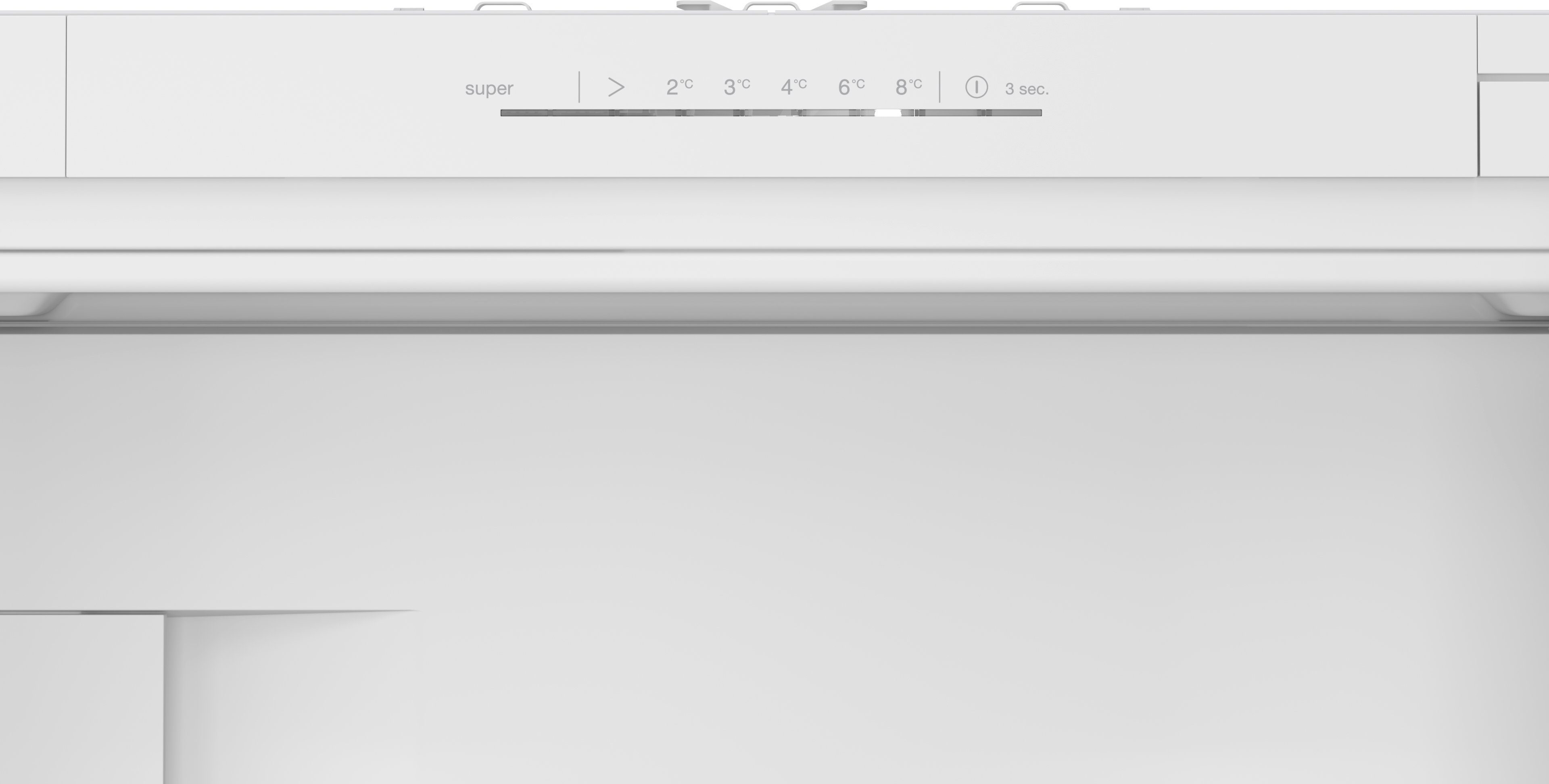 SIEMENS Einbaukühlschrank iQ100 KI82LNSE0, 177,2 cm hoch, 54,1 cm breit, Einfache Temperatureinstellung dank elektronischer Temperaturregelung – Bild 4 von 5