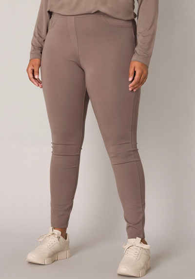 Base Level Curvy Treggings mit elastischem Bund