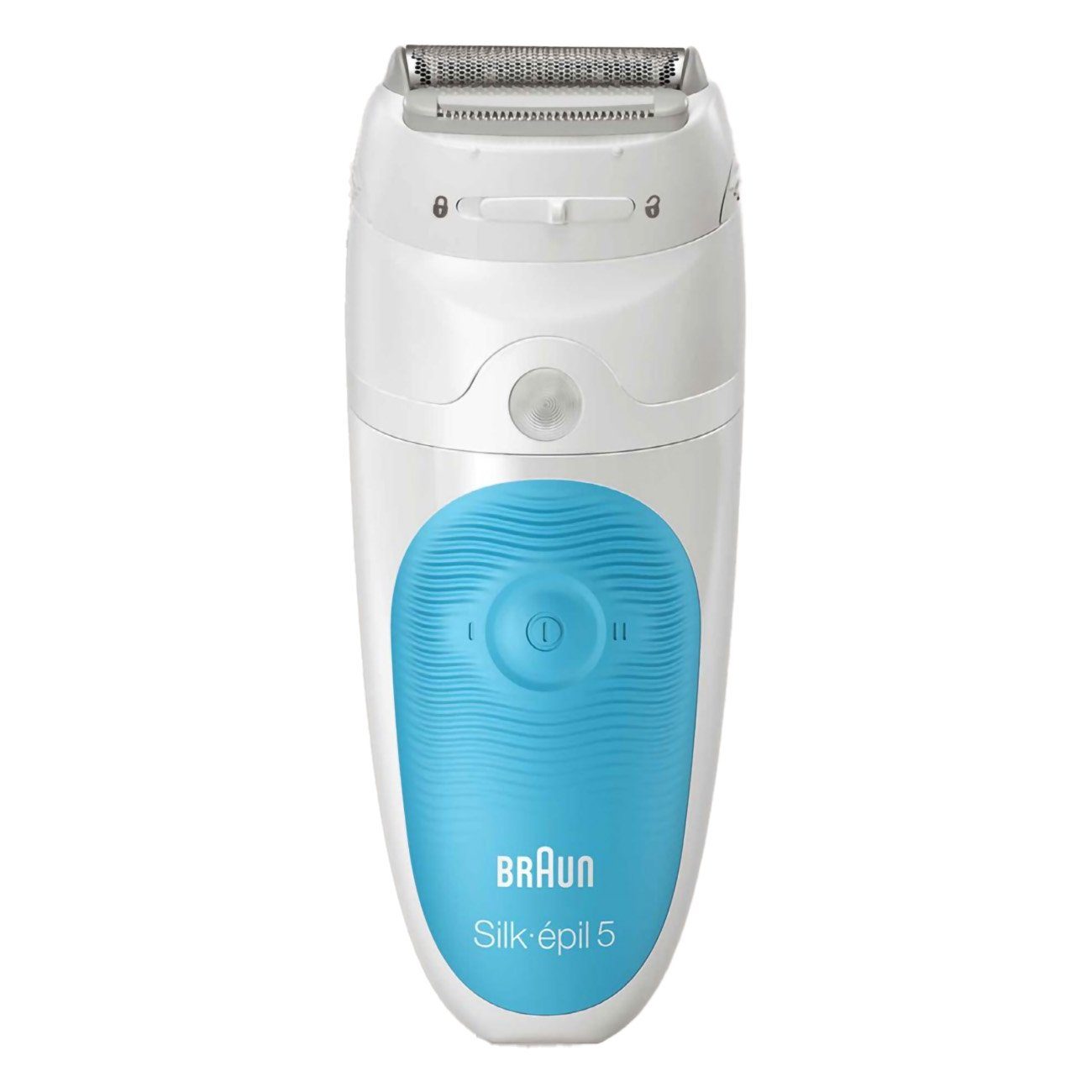 Braun Epilierer 5-810 Silk-epil SensoSmart Epilierer weiß/blau Wet & Dry  Epiliergerät