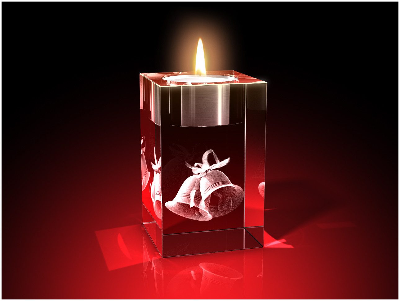 GLASFOTO.COM Teelichthalter Advents-Teelichthalter (einzeln), Weihnachten, günstig online kaufen