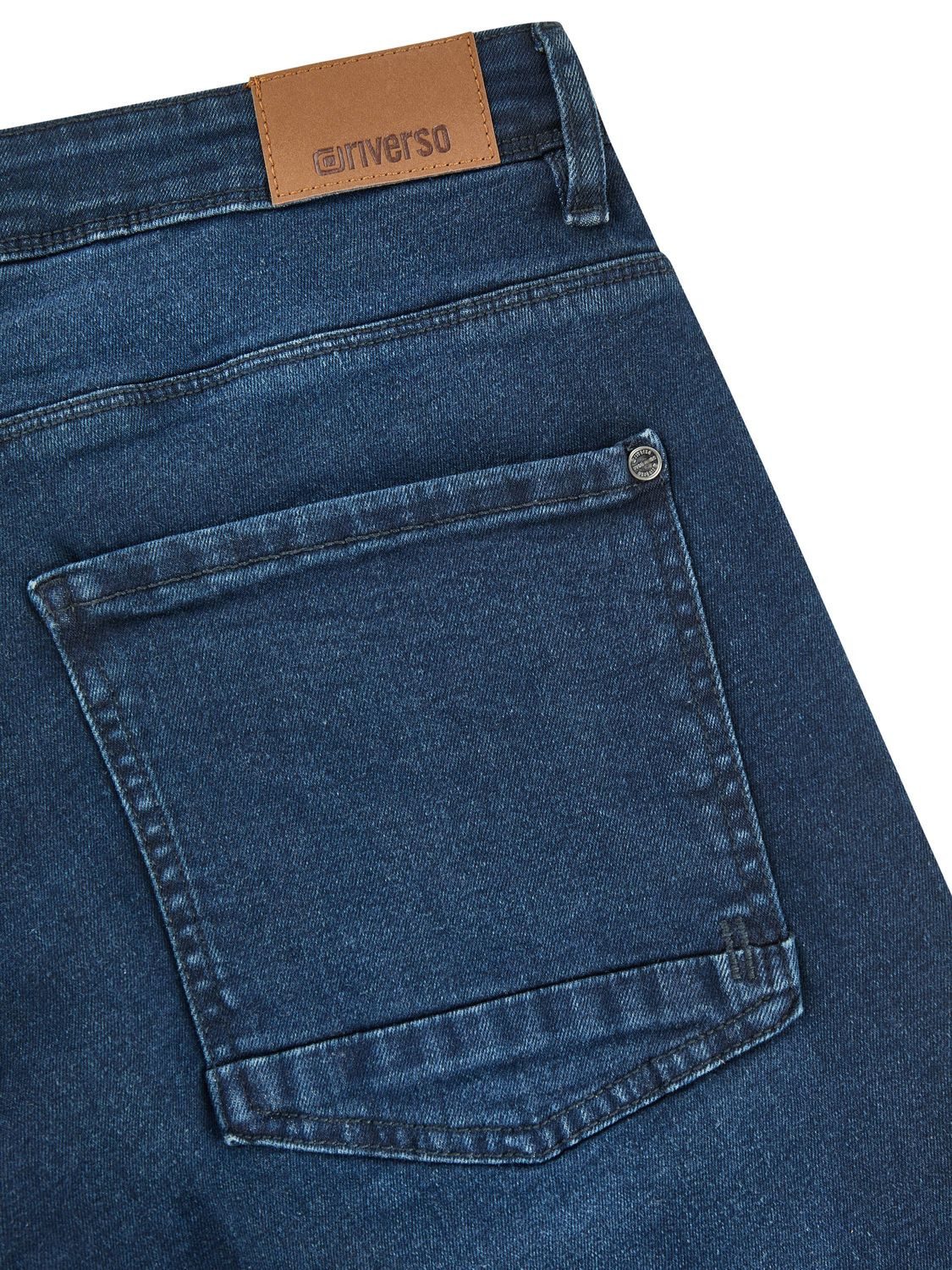riverso Straight-Jeans Herren Jeanshose RIVChris Regular Fit Denim Hose mit Stretch – Bild 4 von 4
