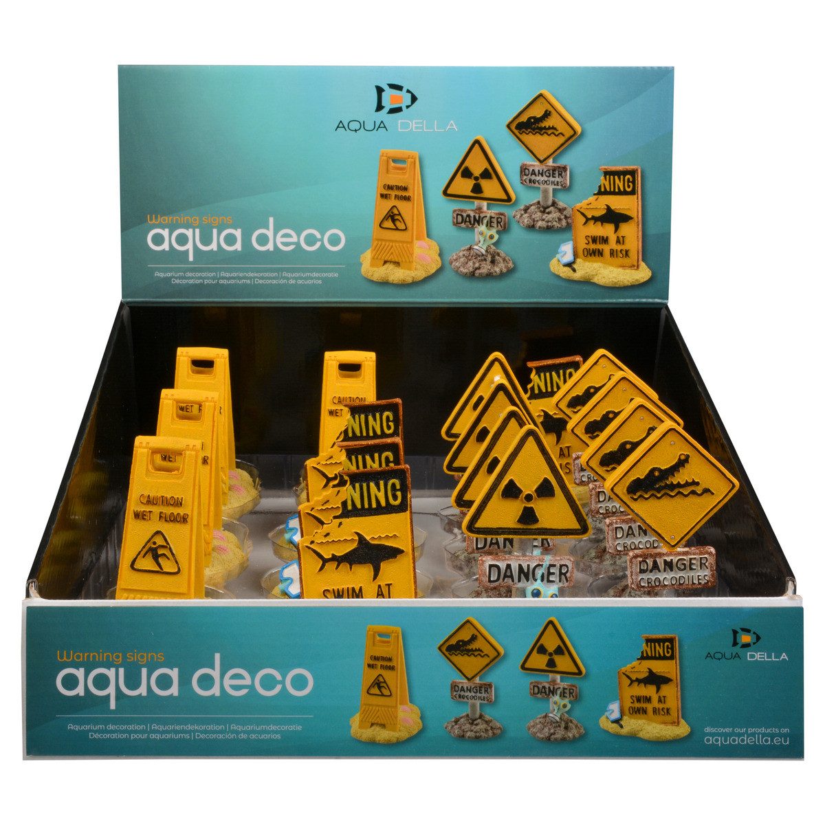 Europet-Bernina Aquariendeko Aquariumdekoration Warnschild günstig online kaufen
