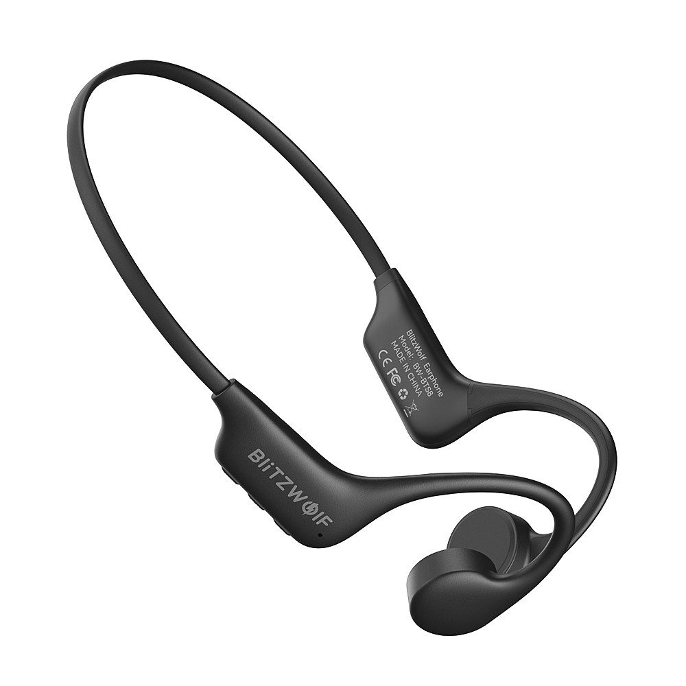 BLiTZWOLF BW-BTS8 Open-Ear-Kopfhörer (Kabellose Bone Conduction Kopfhörer, 32GB und IPX8 Schutz)