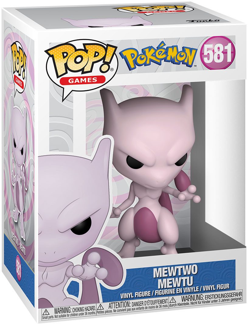 Funko Actionfigur Funko POP Games Pokemon Mewtwo