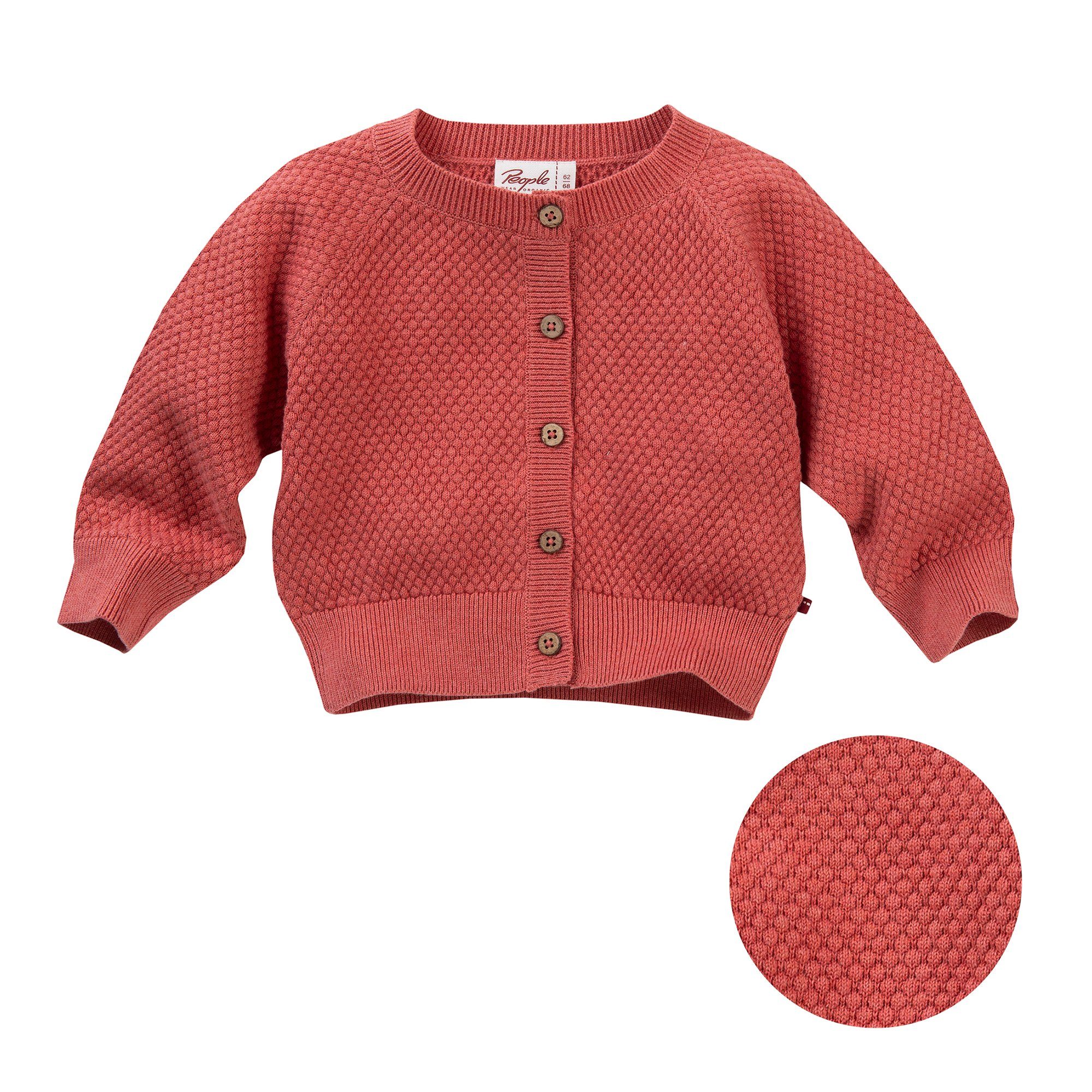 People Wear Organic Cardigan, Strickjacke aus günstig online kaufen