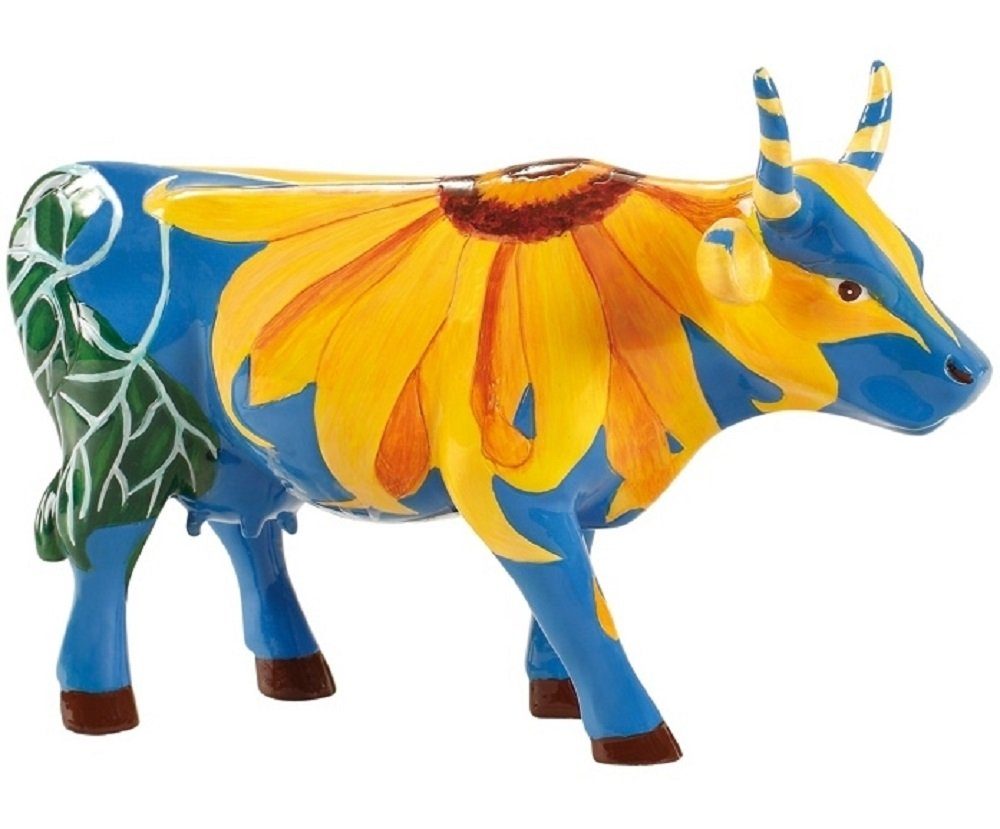 Kuh Tierfigur CowParade - Sunflowers Medium Udderly Cowparade