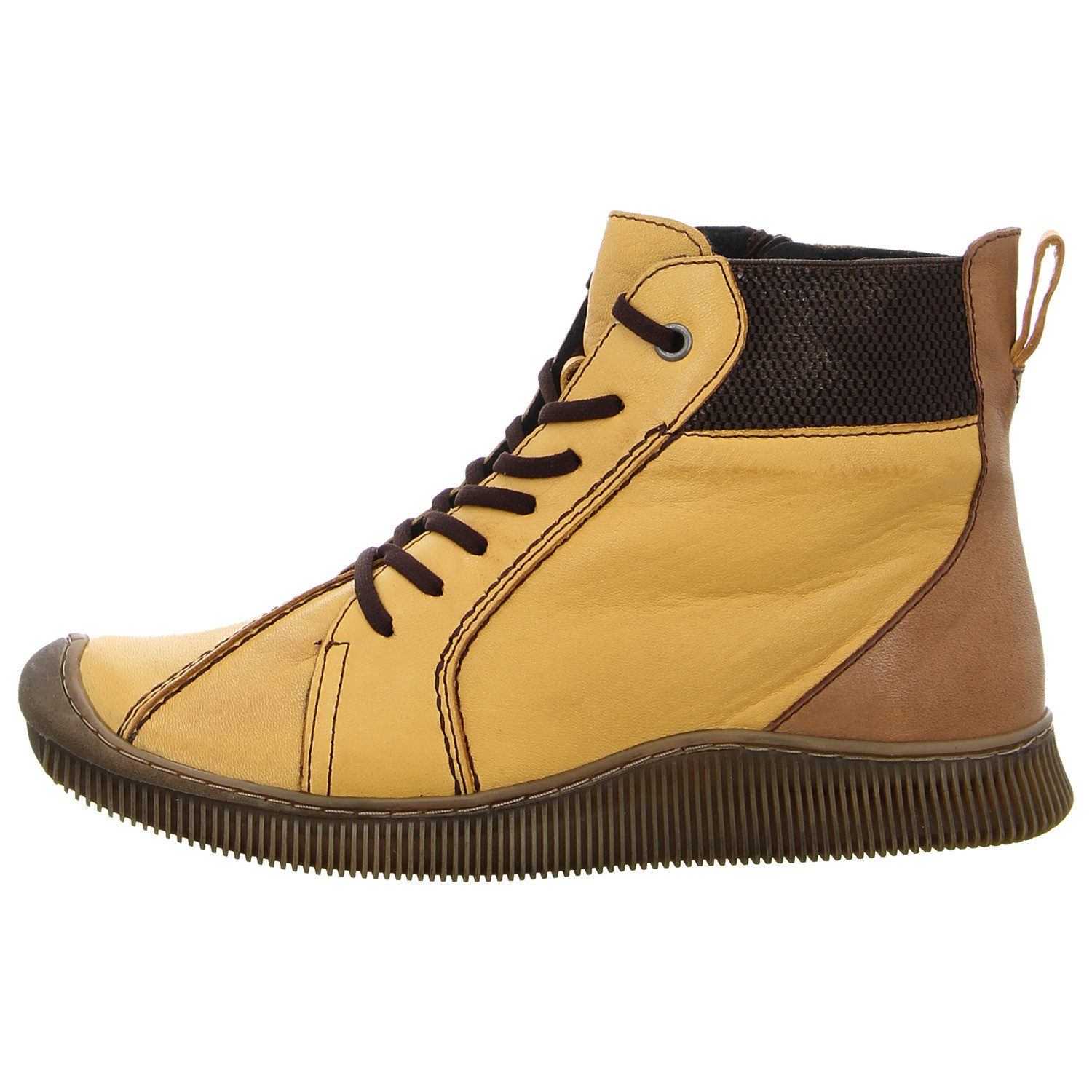 Gemini Anilina Schnürstiefelette