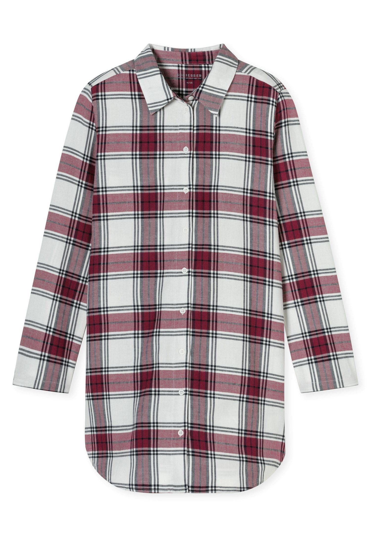 Schiesser Nachthemd Nachthemd lang Arm, 90cm