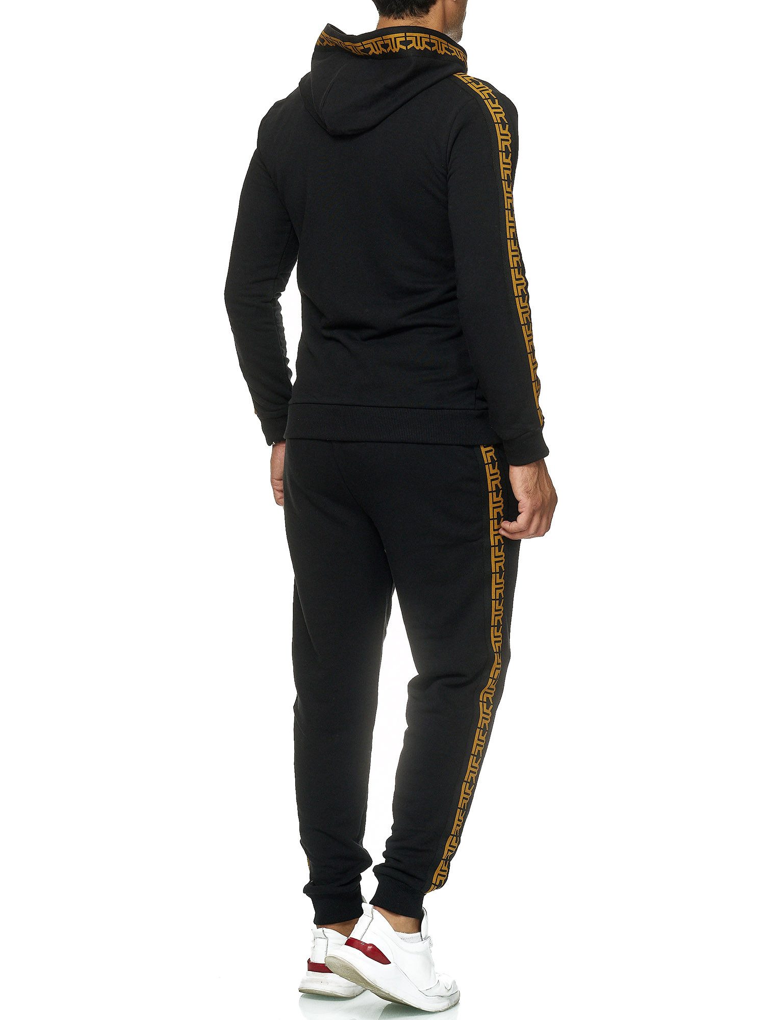 RedBridge Jogginganzug Red Bridge Herren Jogginganzug Sweat Suit Set Jacke Hose (Set, 2-tlg)