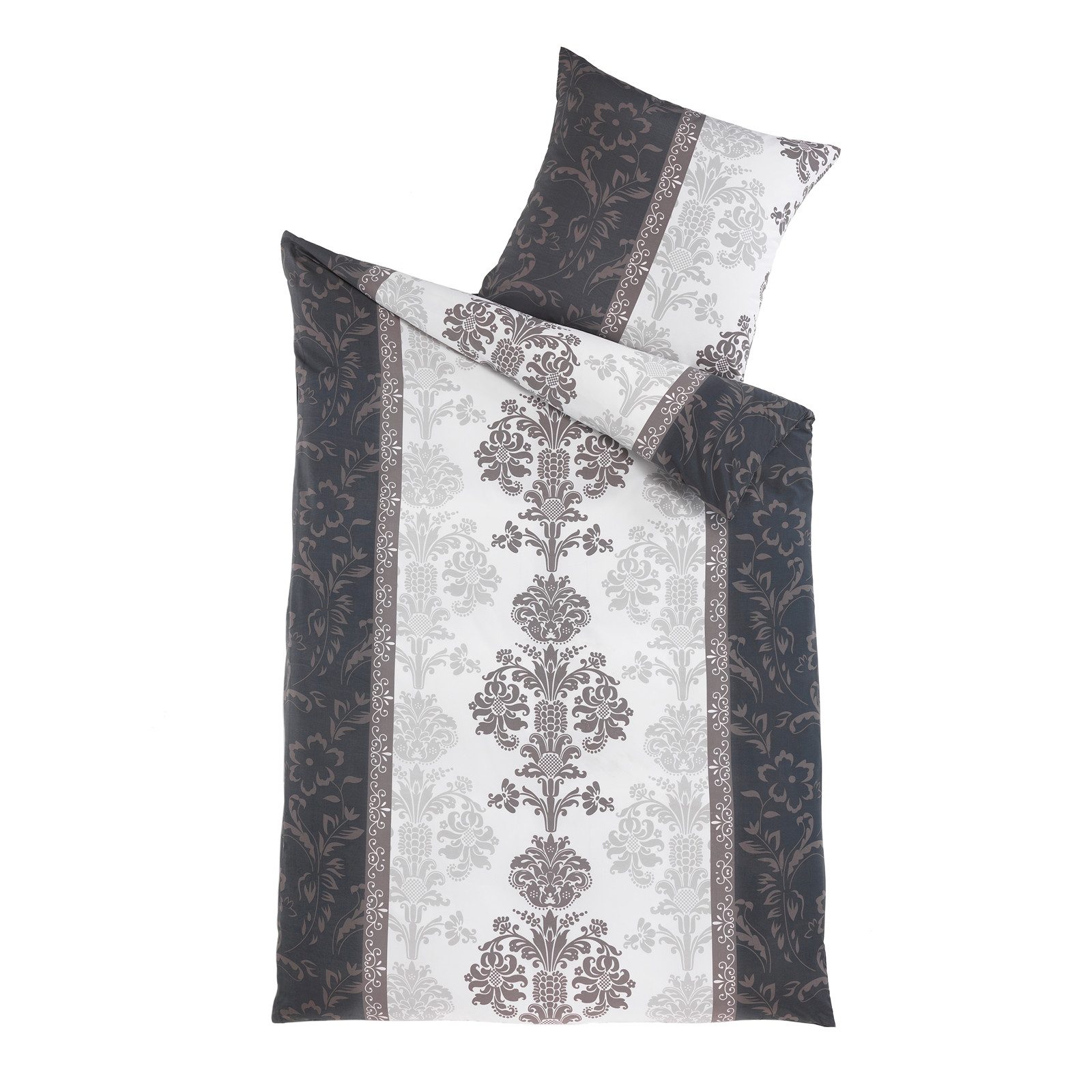 HTI-Living Bettwäsche Mikrofaser Bettwäsche 135 x 200 2-teilig, 100% Baumwolle, 1 teilig