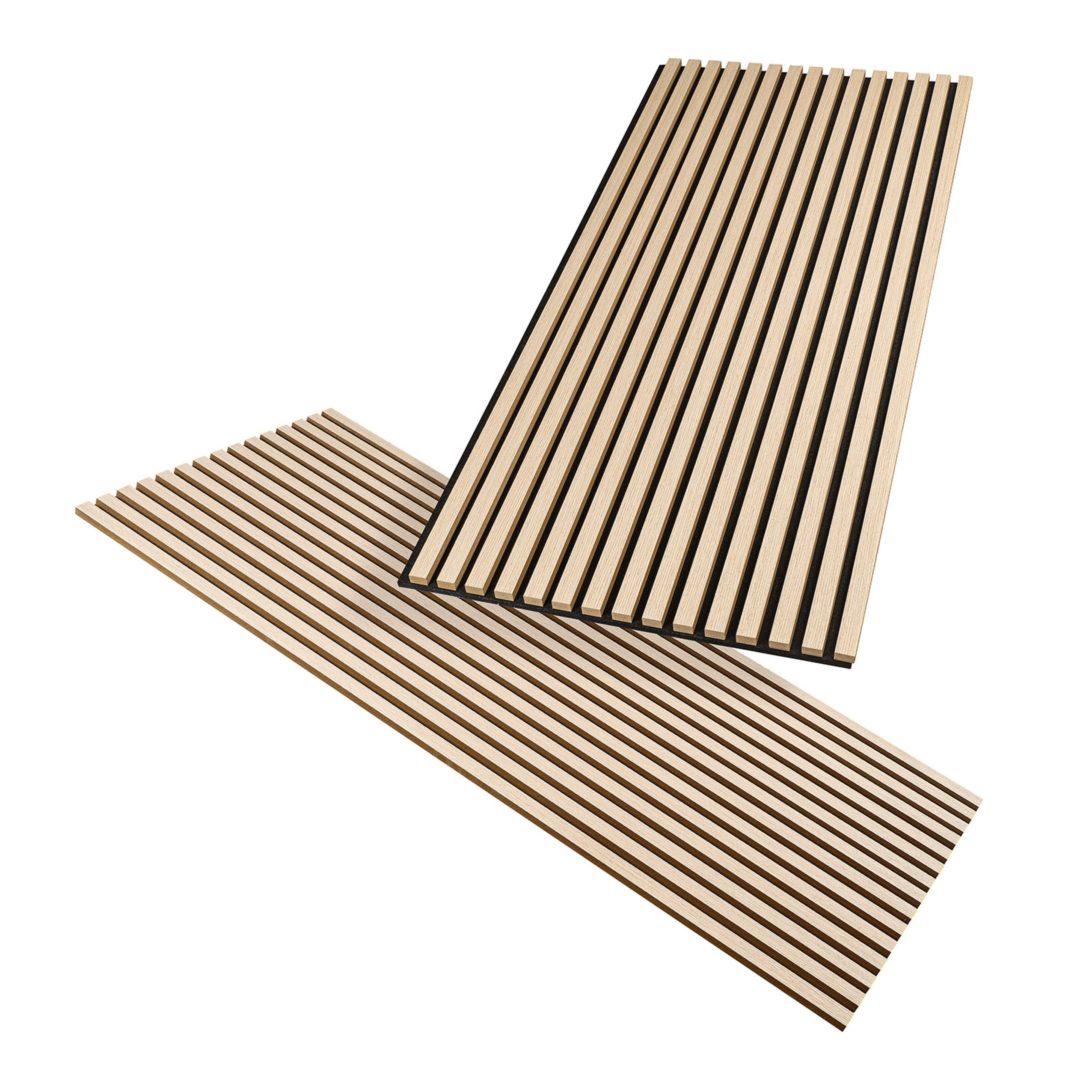 HAGEFOL Wandpaneel Akustikpaneele Holz, 3D Lamellenwand, günstig online kaufen