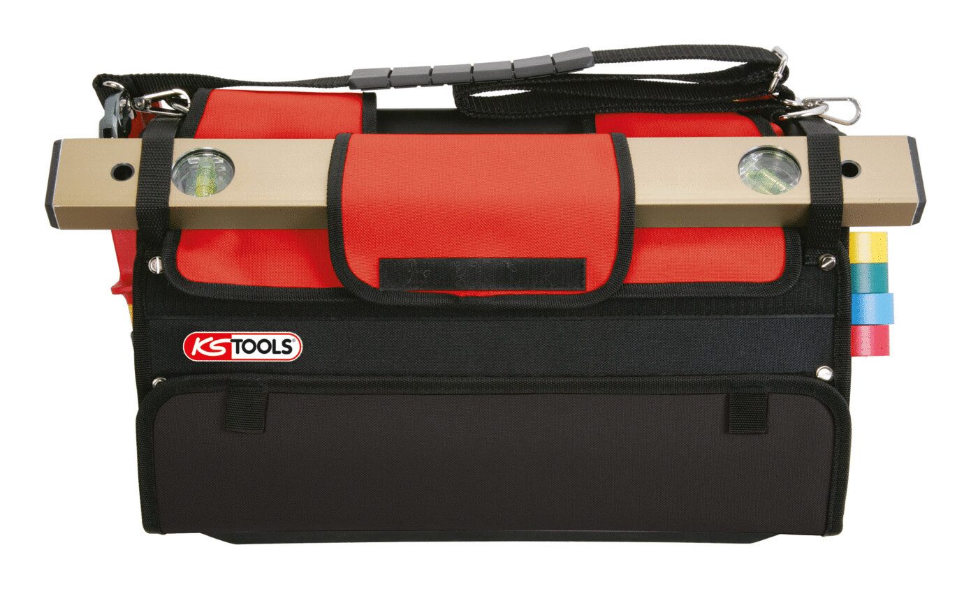 KS Tools Werkzeugset, (132-tlg), Premium Elektriker-Werkzeugkoffer, Nylontasche, 132-teilig