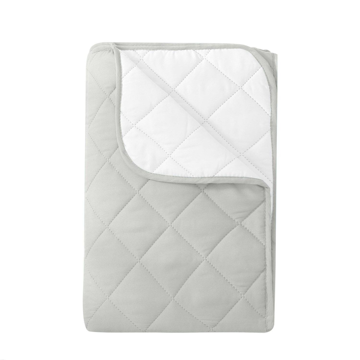 wometo Microfaserbettdecke Sommer Steppbett "Camping" weiß 135x200, Füllung günstig online kaufen