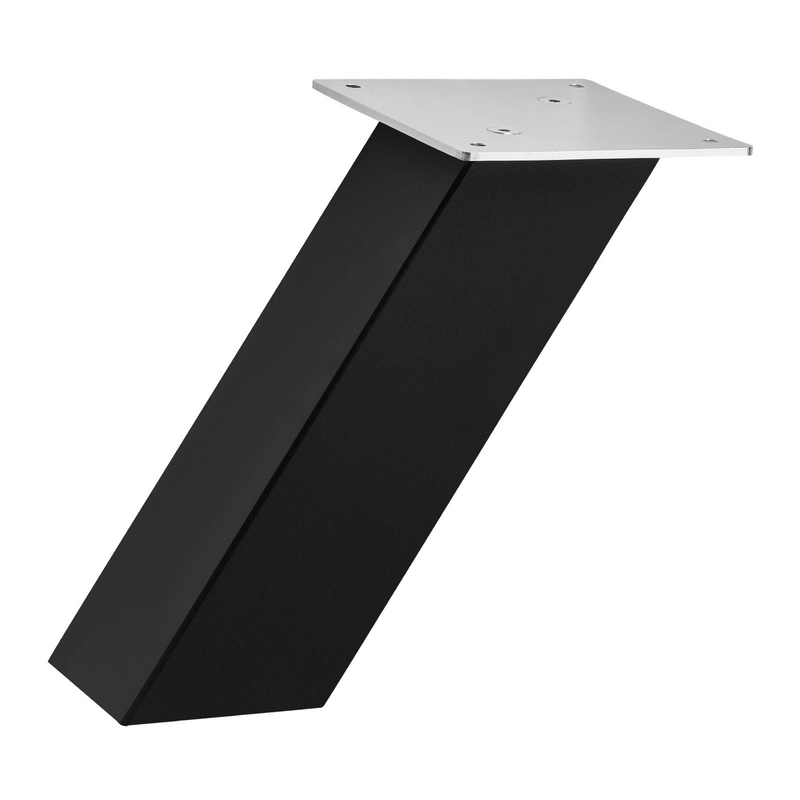 SO-TECH® Tischaufsatz Barkonsole, Tragkraft bis 30 kg, Länge 80 mm, Breite 70 mm, (1-St), Höhe 210 mm, schwarz, schräg