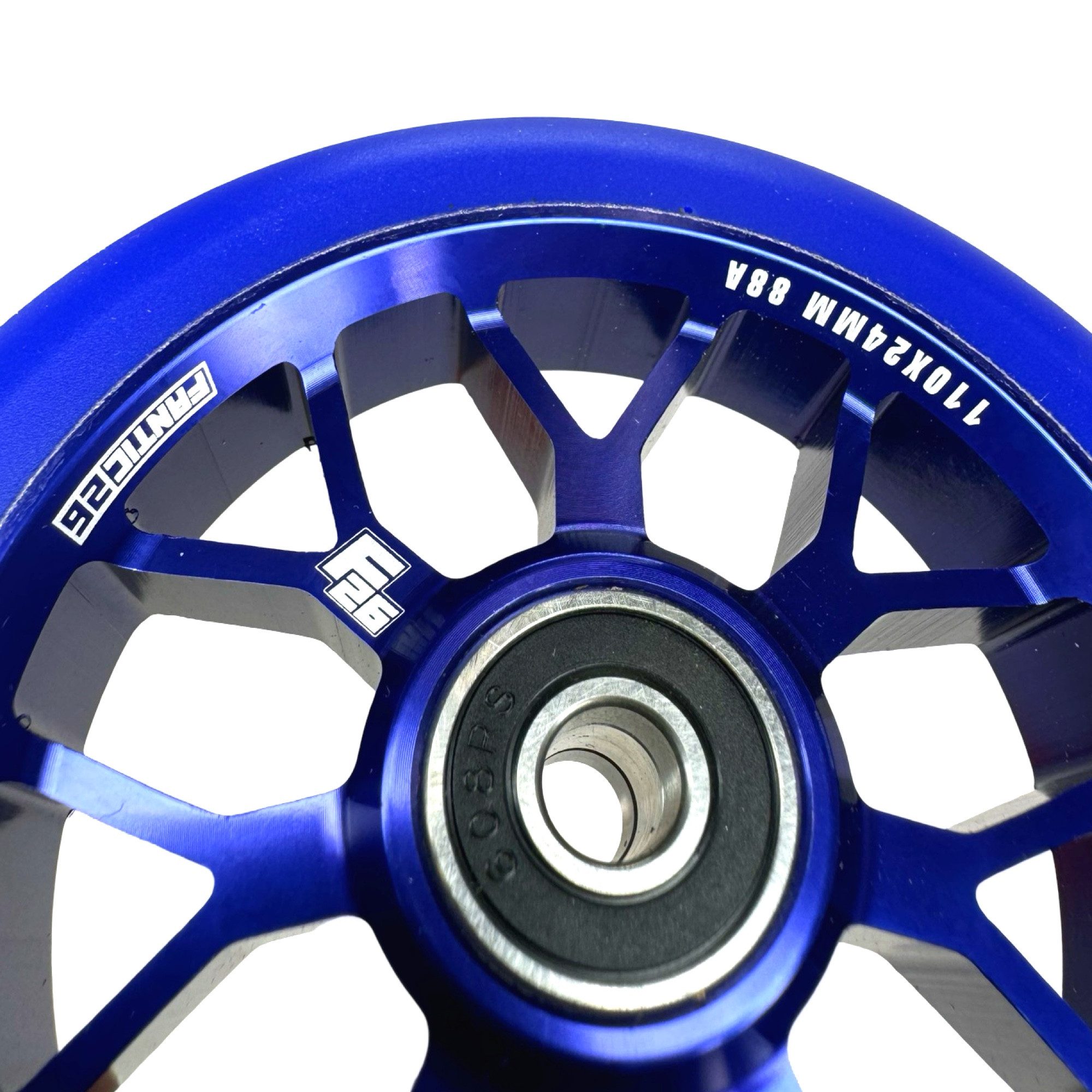Fantic26 Stuntscooter Fantic26 Spy7 Stunt-Scooter Rolle 110mm Abec11 Blau /Pu Blau