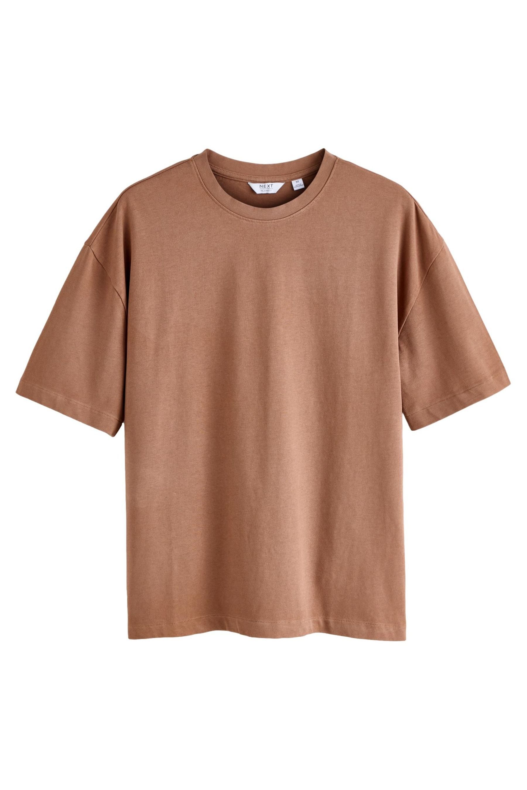Next T-Shirt Schweres T-Shirt im Relaxed Fit (1-tlg)